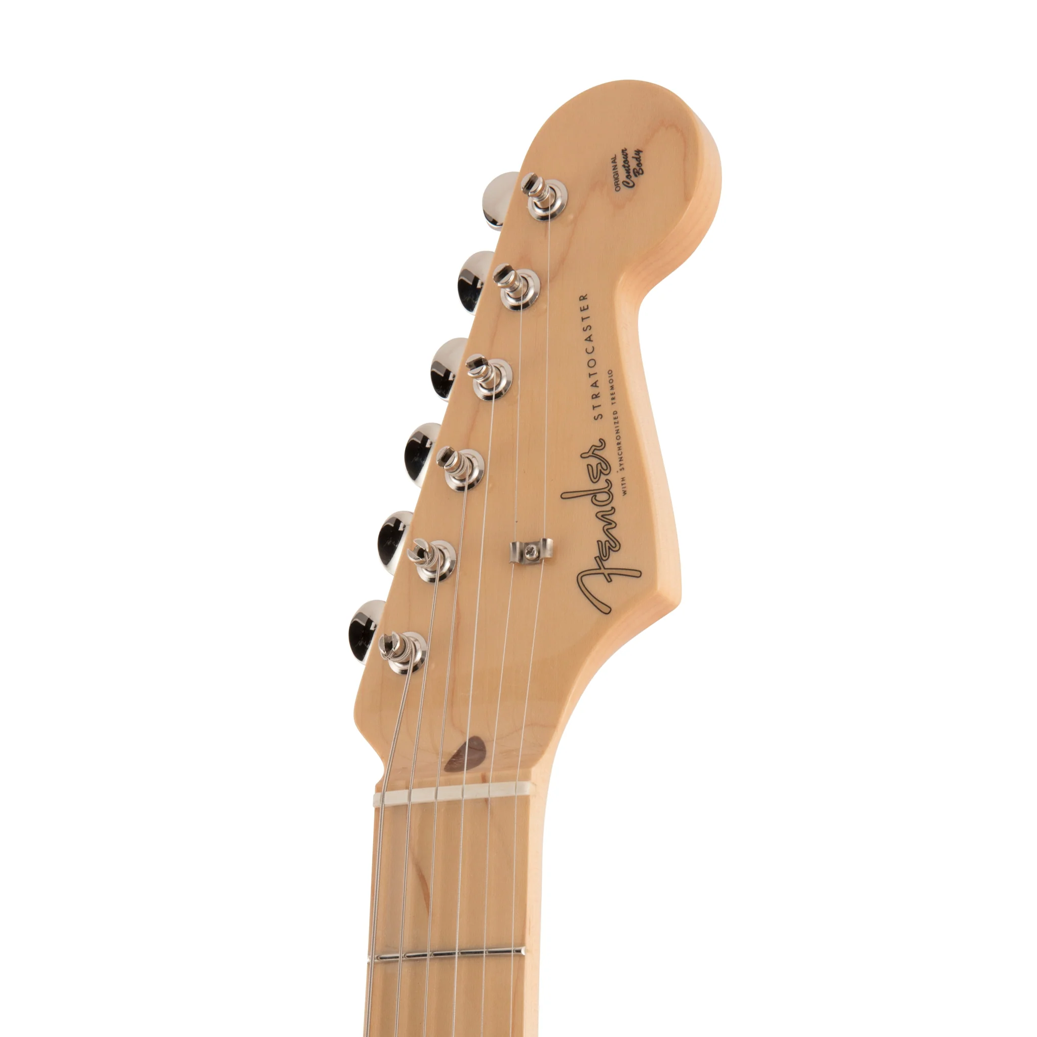 Fender Japan Traditional II 50s Stratocaster Electric Guitar, Maple FB, Black - Image 6