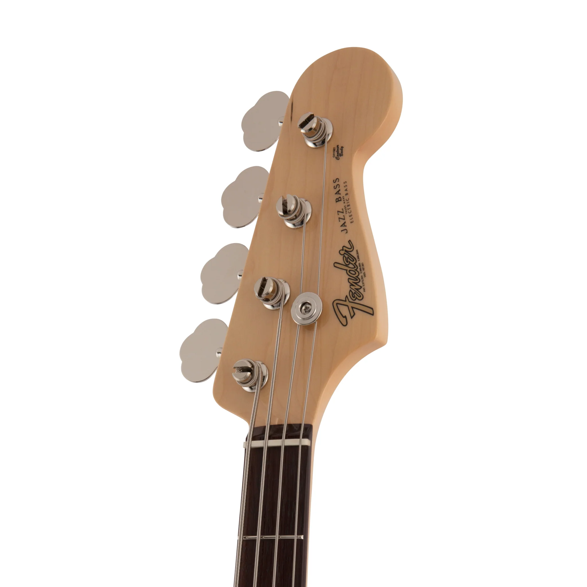 Fender Japan Traditional II 60s Jazz Bass Guitar, RW FB, Olympic White - Image 4
