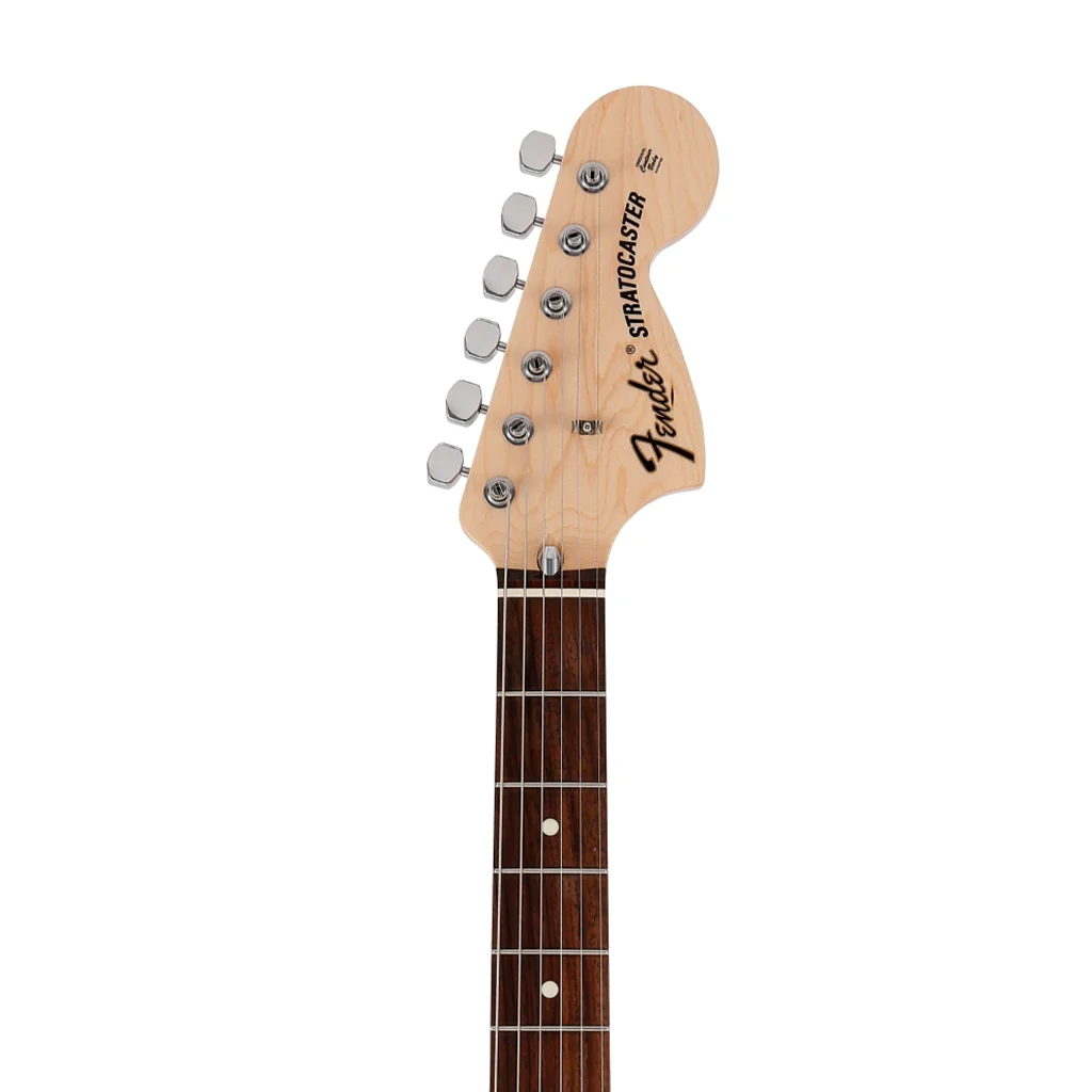 Fender Japan Traditional II 70s Stratocaster Electric Guitar, RW FB, Black - Image 6