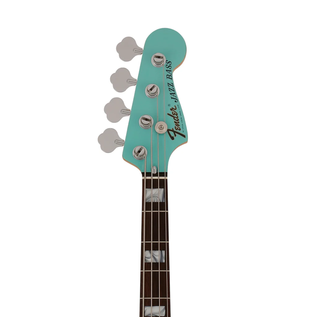 Fender JINO Jazz Bass Guitar, RW FB, Seafoam Green - Image 5