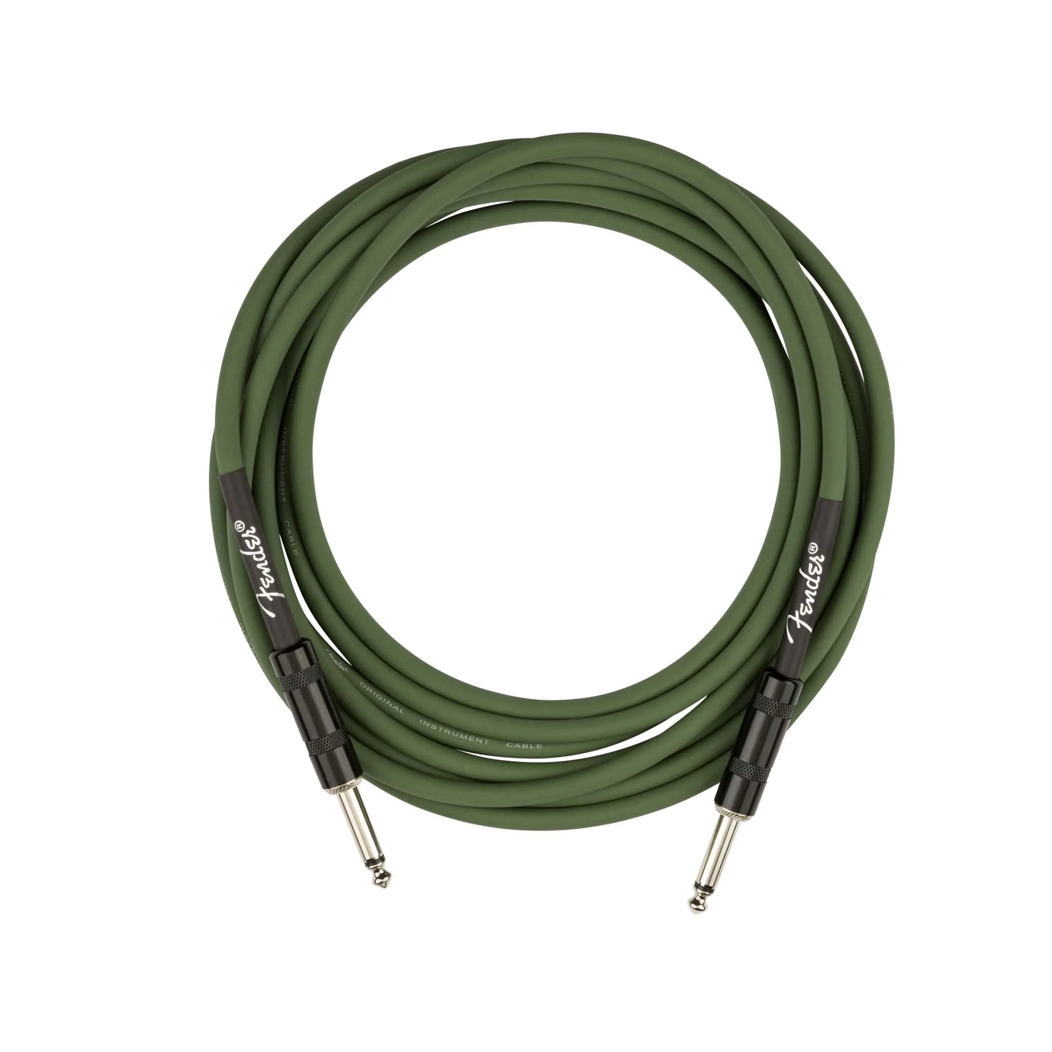 Fender Joe Strummer 13FT Instrument Cable, Drab Green
