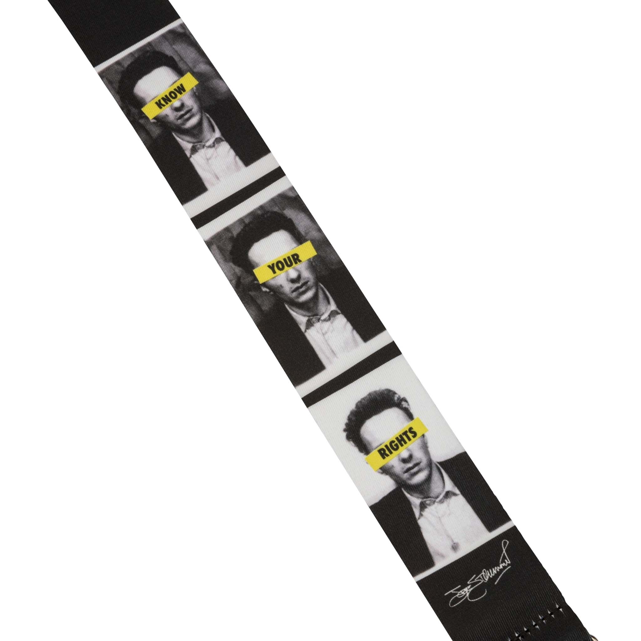 Fender Joe Strummer Know Your Rights Guitar Strap - Image 4