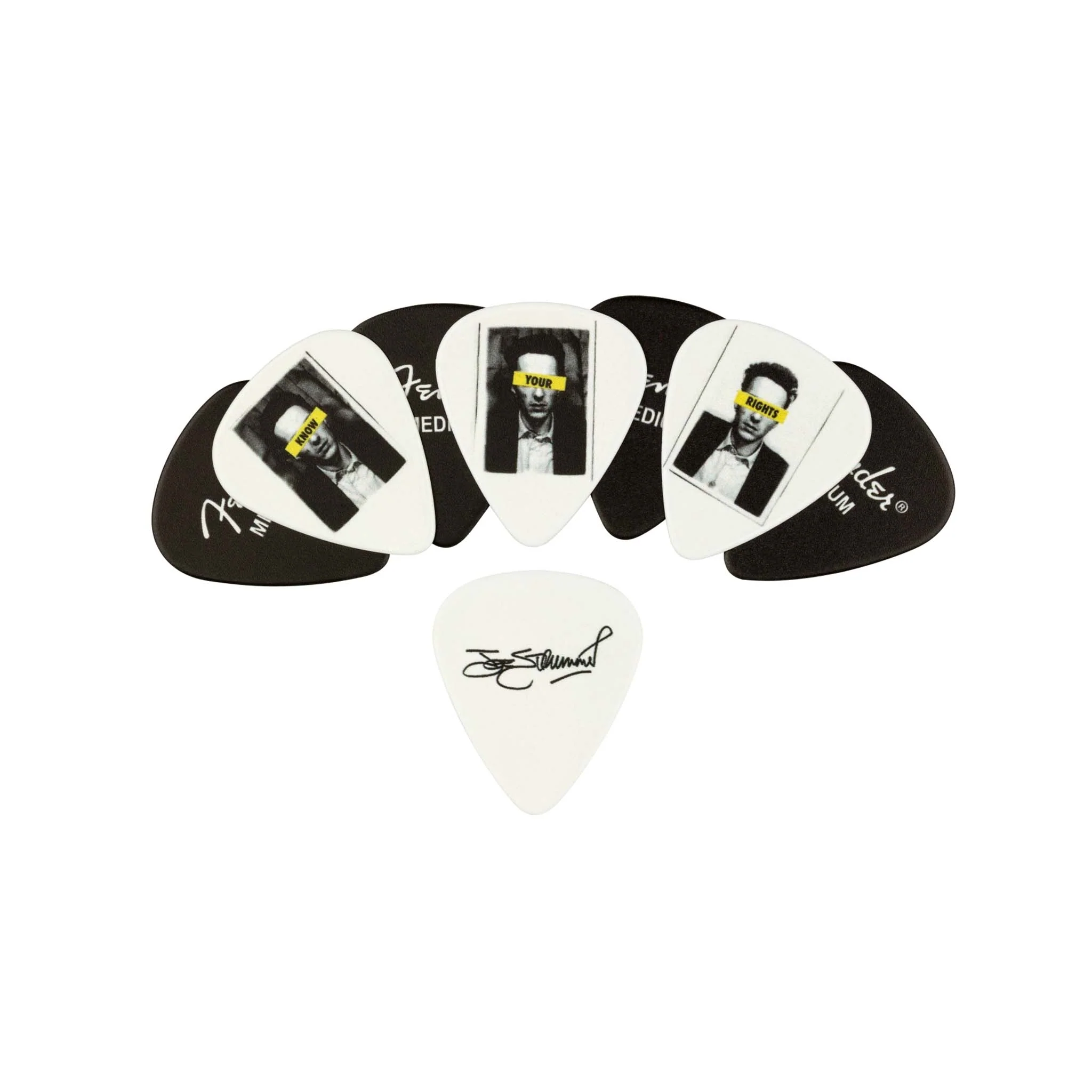 Fender Joe Strummer Pick Tin, Medium, 8-Pack - Image 5