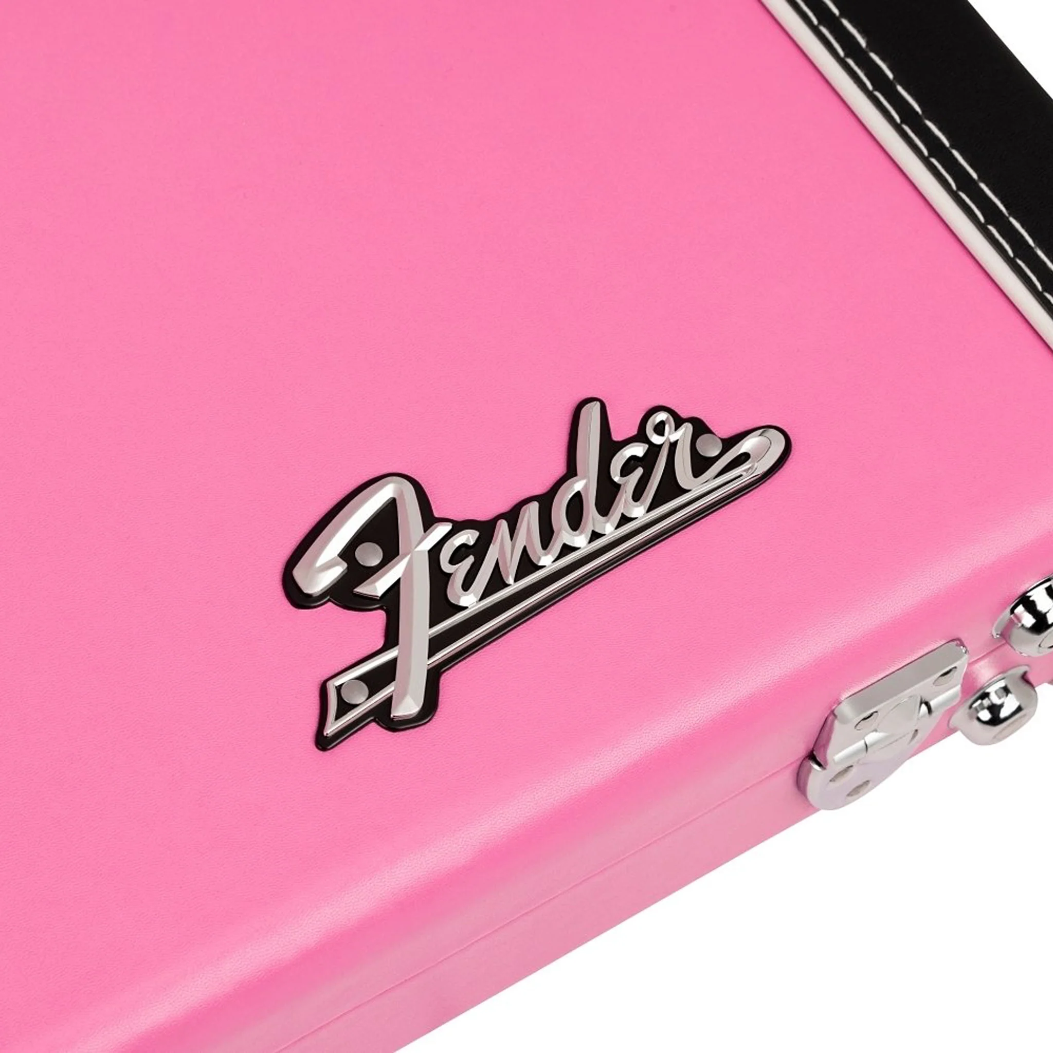 Fender Joe Strummer Tele/Strat Case, Pink Leopard - Image 5
