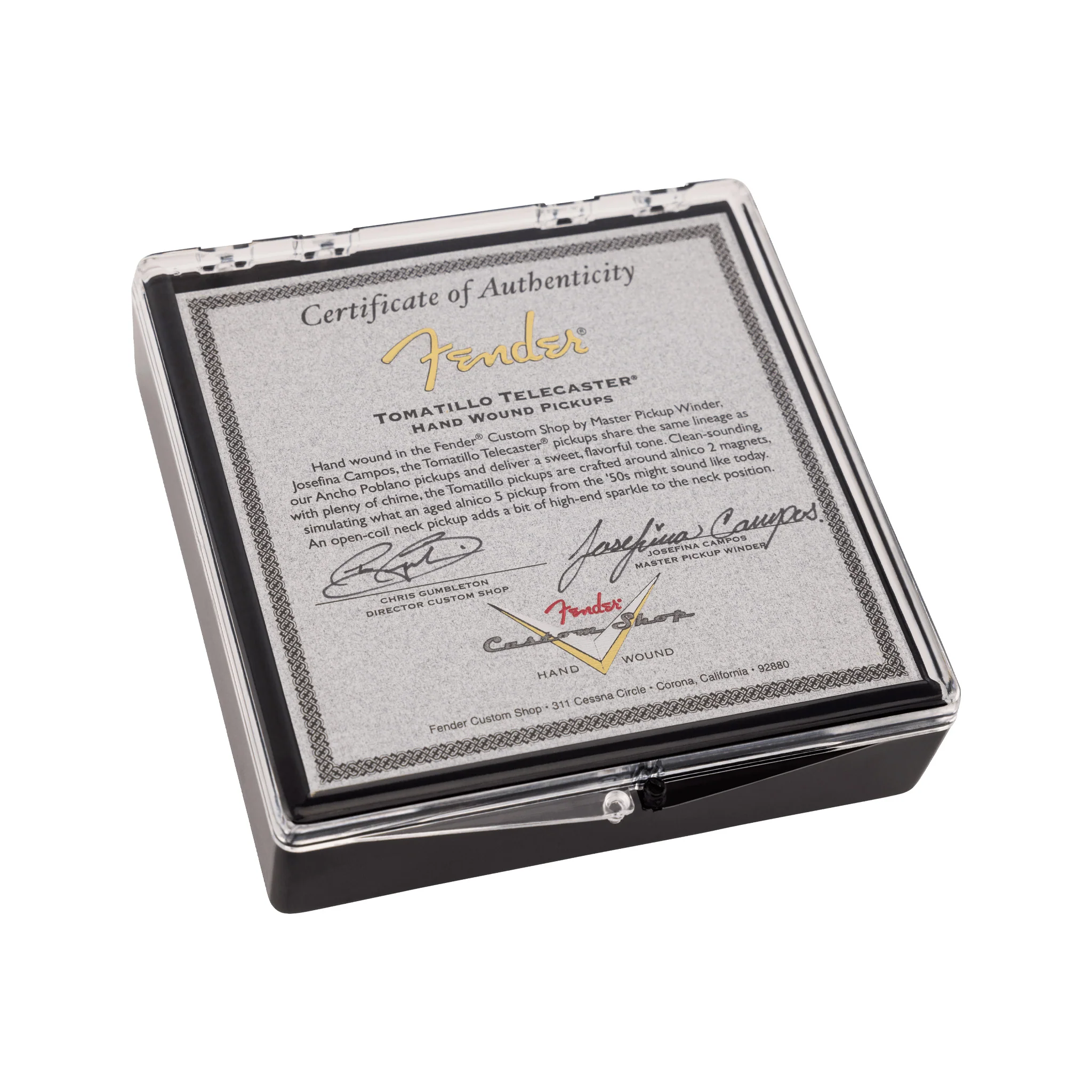 Fender Josefina Hand-Wound Tomatillo Telecaster Pickup Set - Image 3