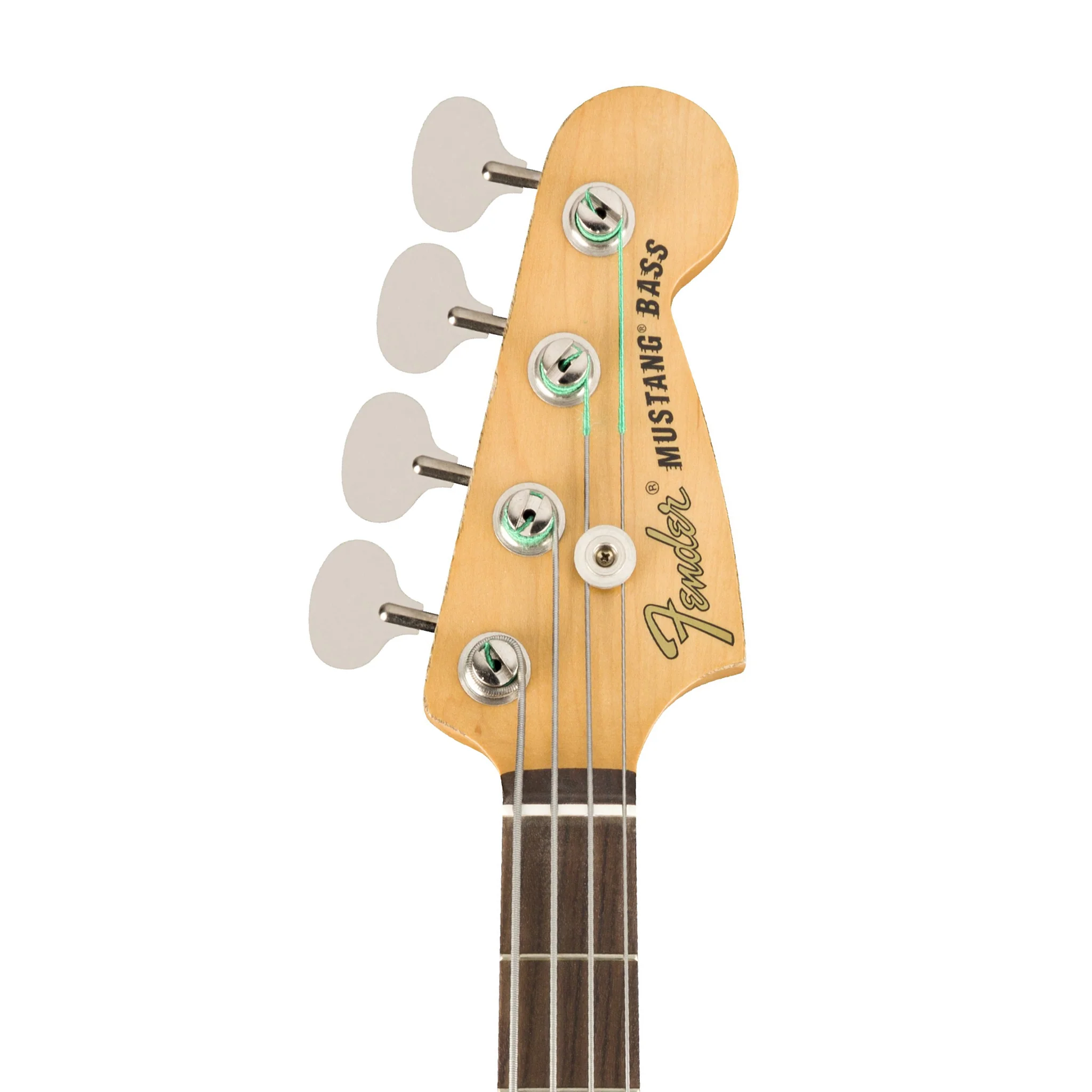 Fender Justin Meldal-Johnson Road Worn Mustang Bass Guitar, Black - Image 5