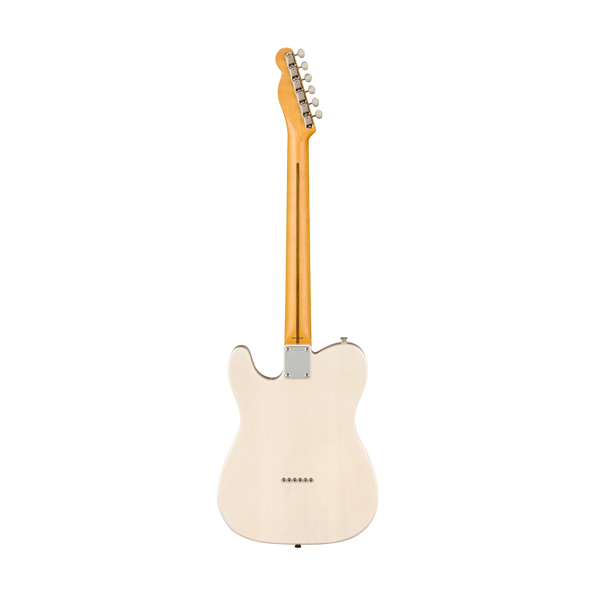 Fender JV Modified 50s Telecaster Electric Guitar, Maple FB, White Blonde - Image 2