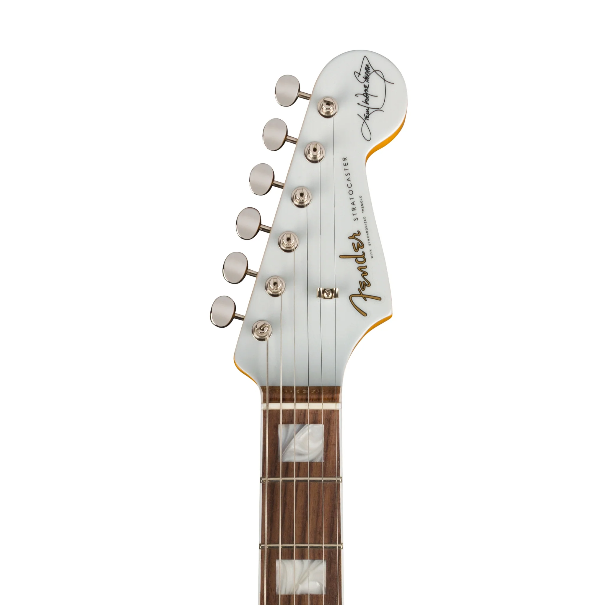 Fender Kenny Wayne Shepherd Signature Stratocaster Electric Guitar, Transparent Sonic Blue - Image 4