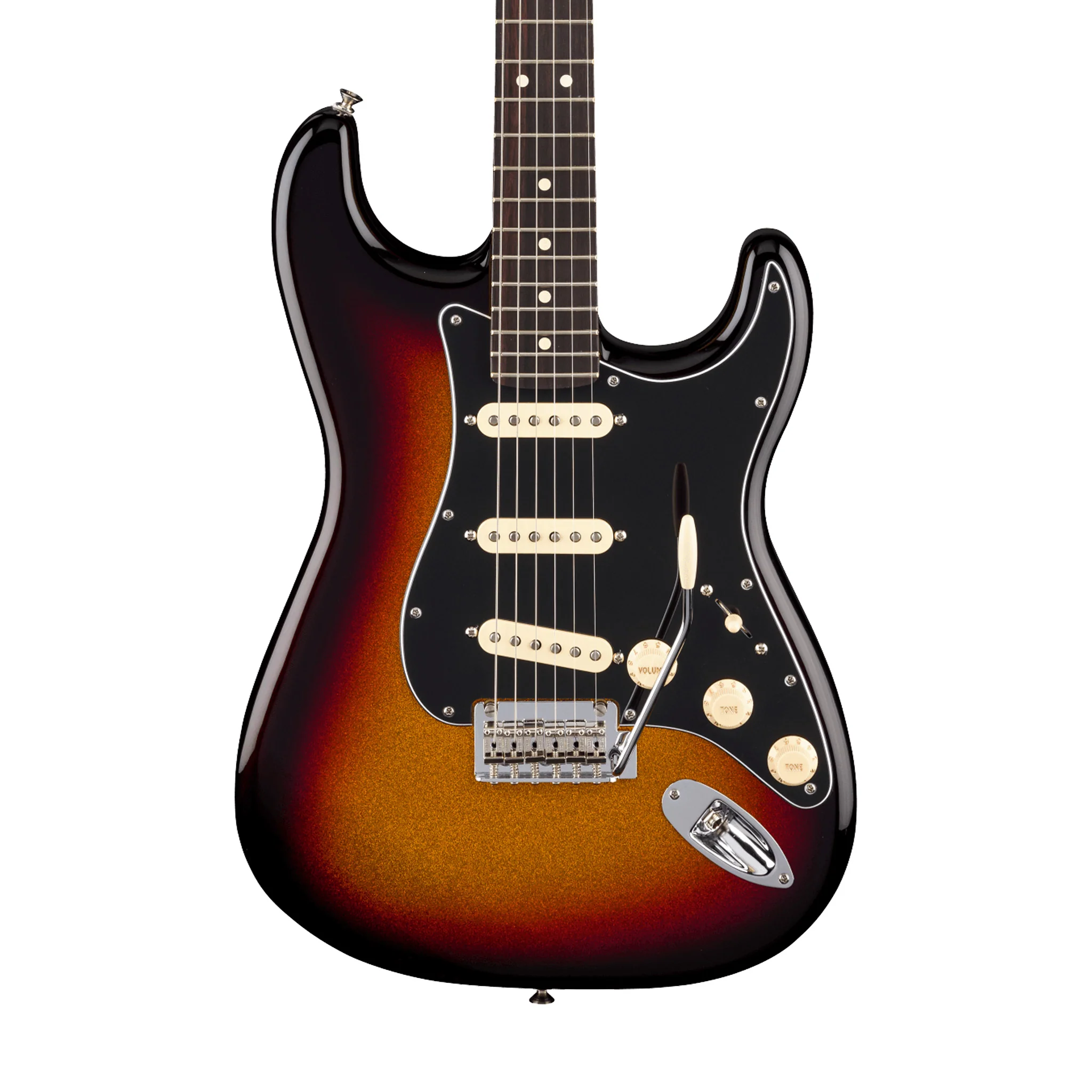 Fender Limited Edition Player II Stratocaster Electric Guitar, RW FB, Sparkle 3-Color Sunburst - Image 3