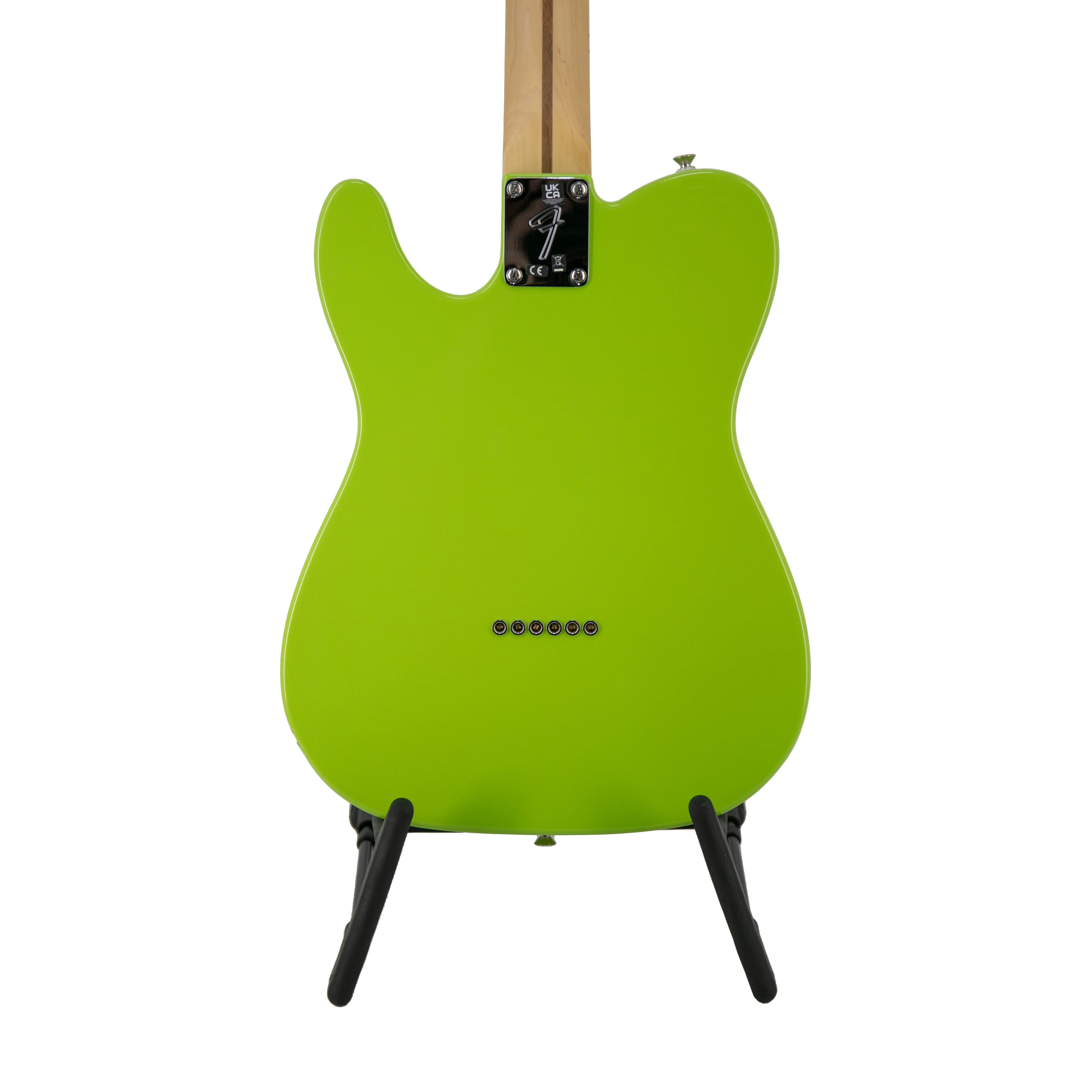 Fender Limited Edition Player Telecaster Electric Guitar, Maple FB, Electron Green - Image 4
