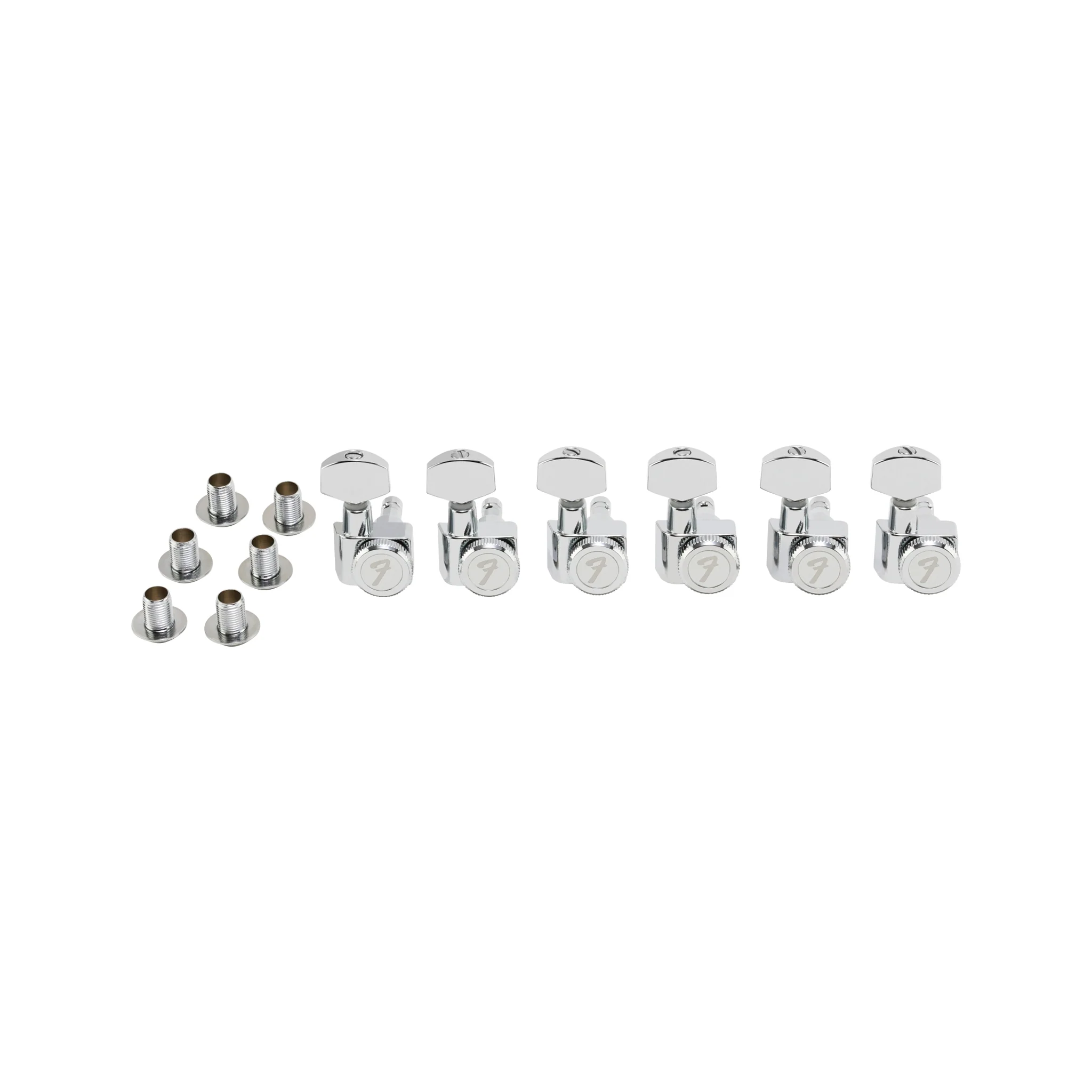 Fender Locking Stratocaster/Telecaster Machine Heads, All Short Post, Set of 6 - Image 5