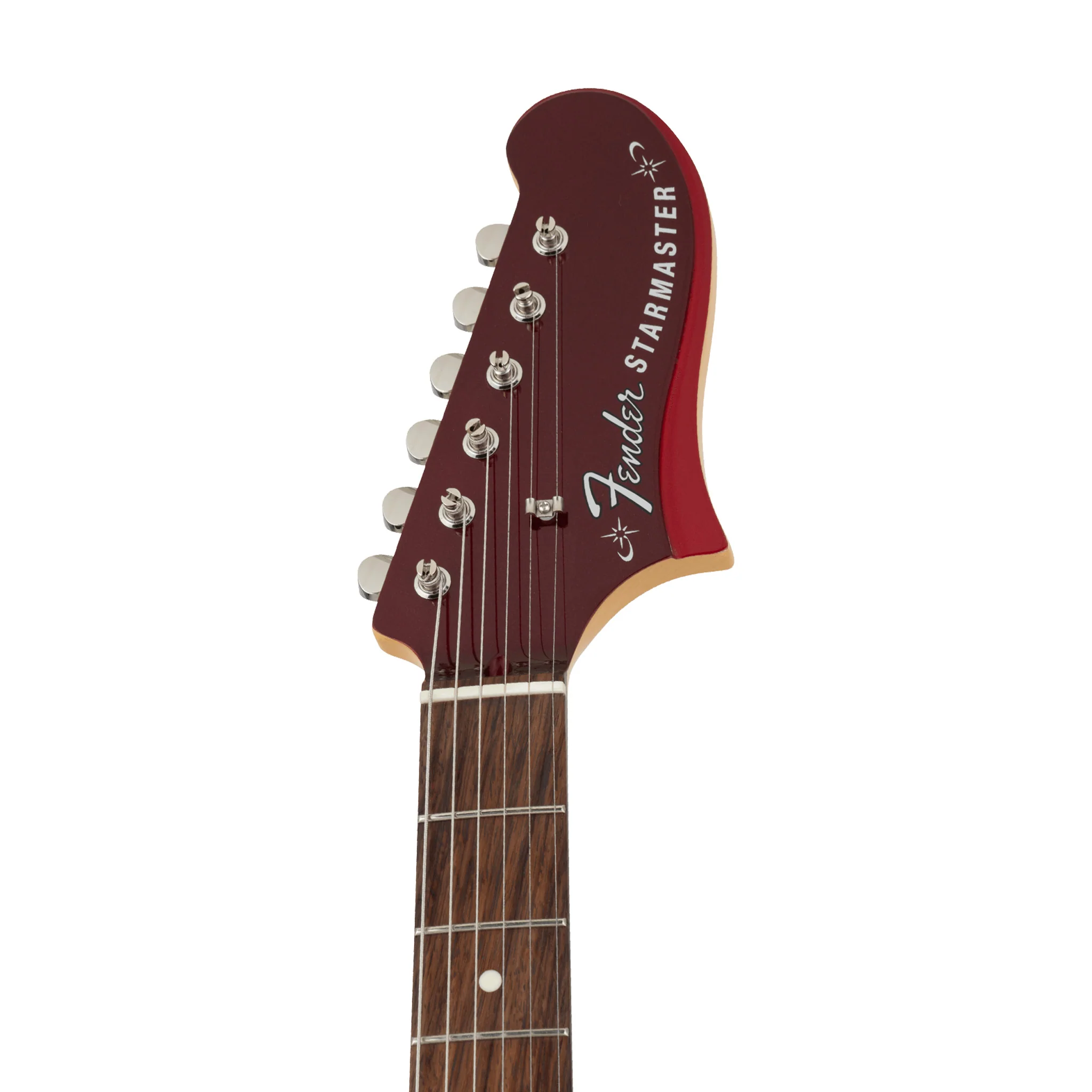 Fender MIJ Limited Starmaster Electric Guitar, RW FB, Candy Apple Red - Image 6