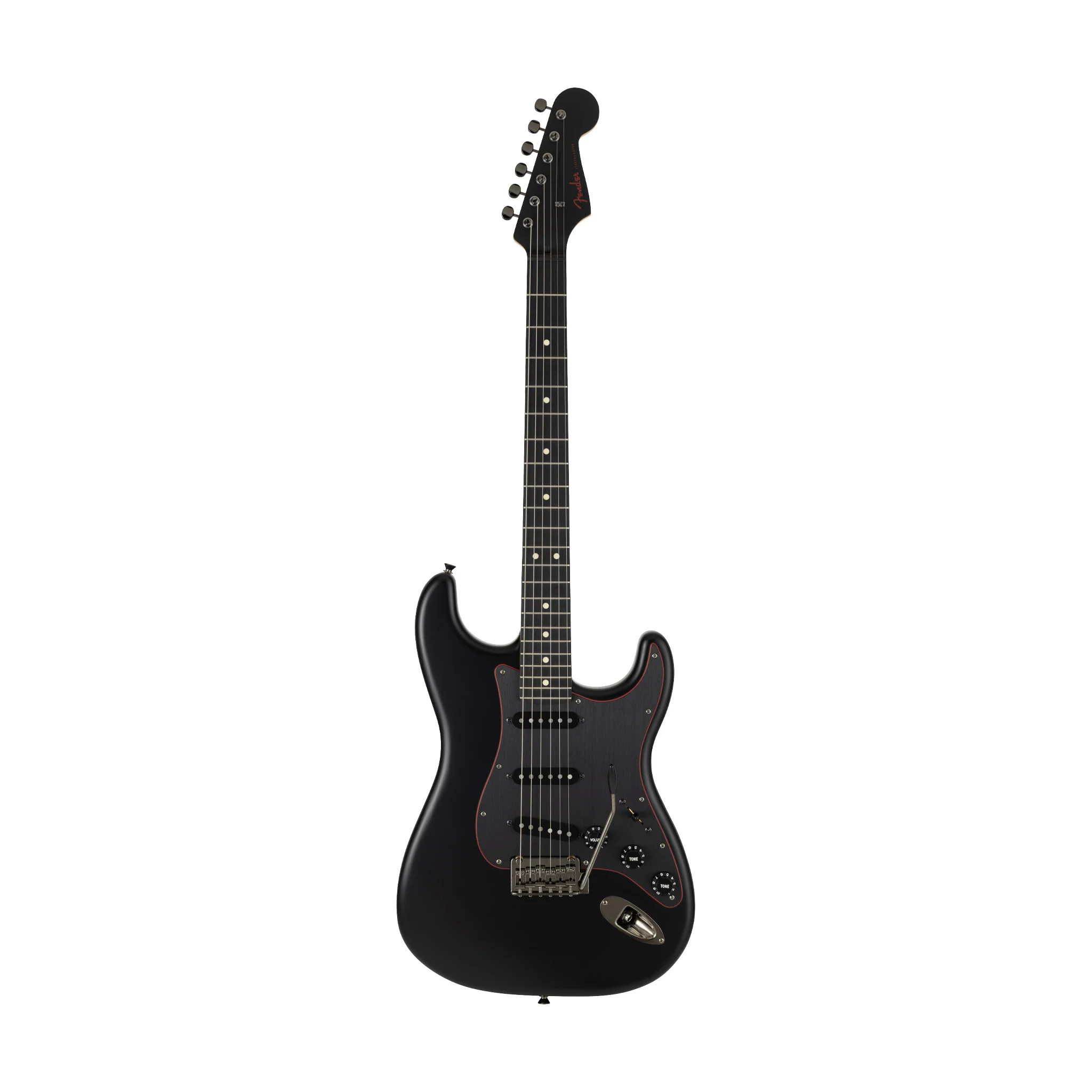 Fender MIJ Limited Stratocaster Electric Guitar, RW FB, Noir