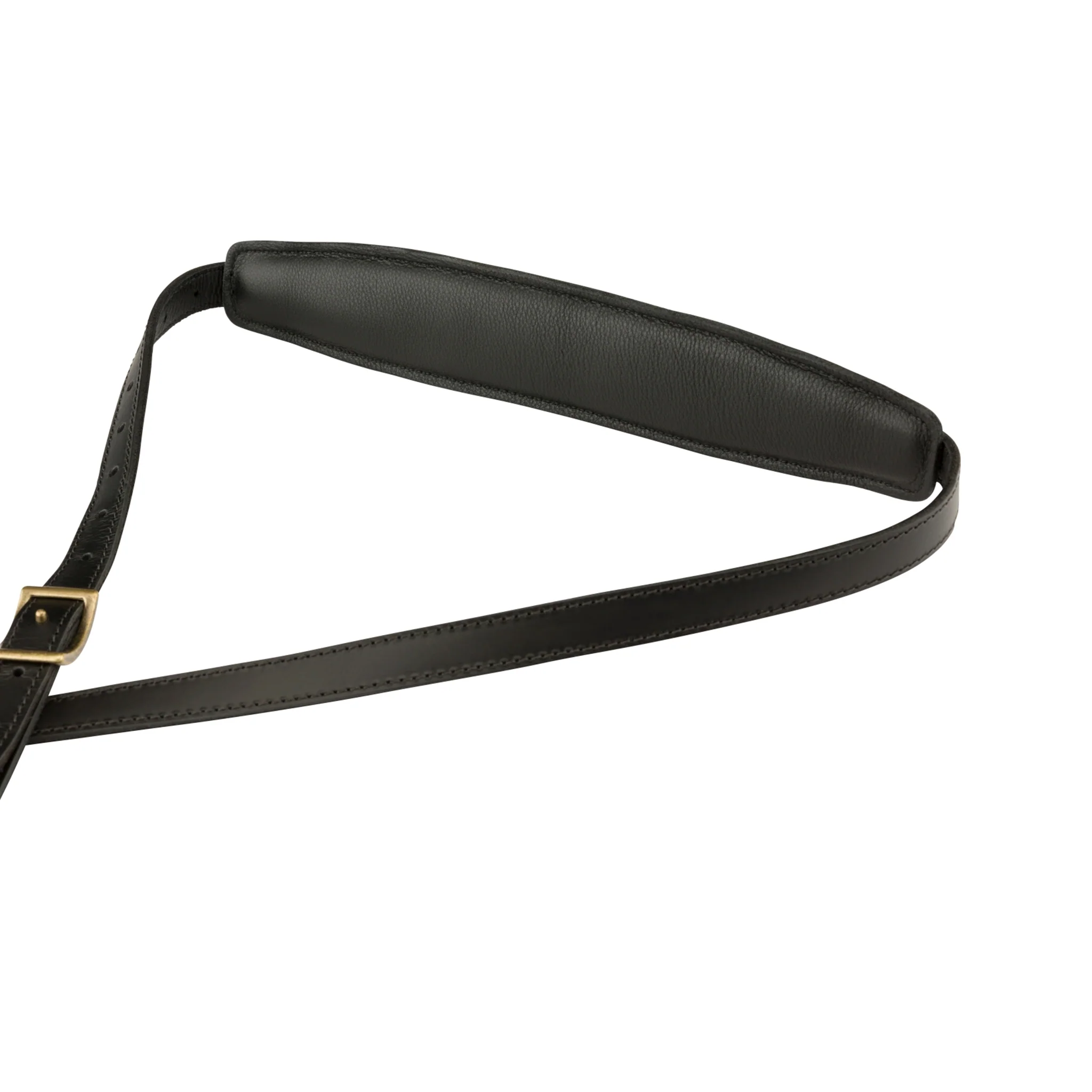 Fender Mustang Saddle Guitar Strap, Black - Image 3