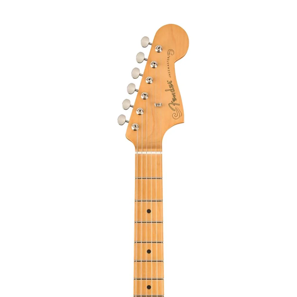 Fender Noventa Jazzmaster Electric Guitar, Maple FB, Surf Green - Image 6