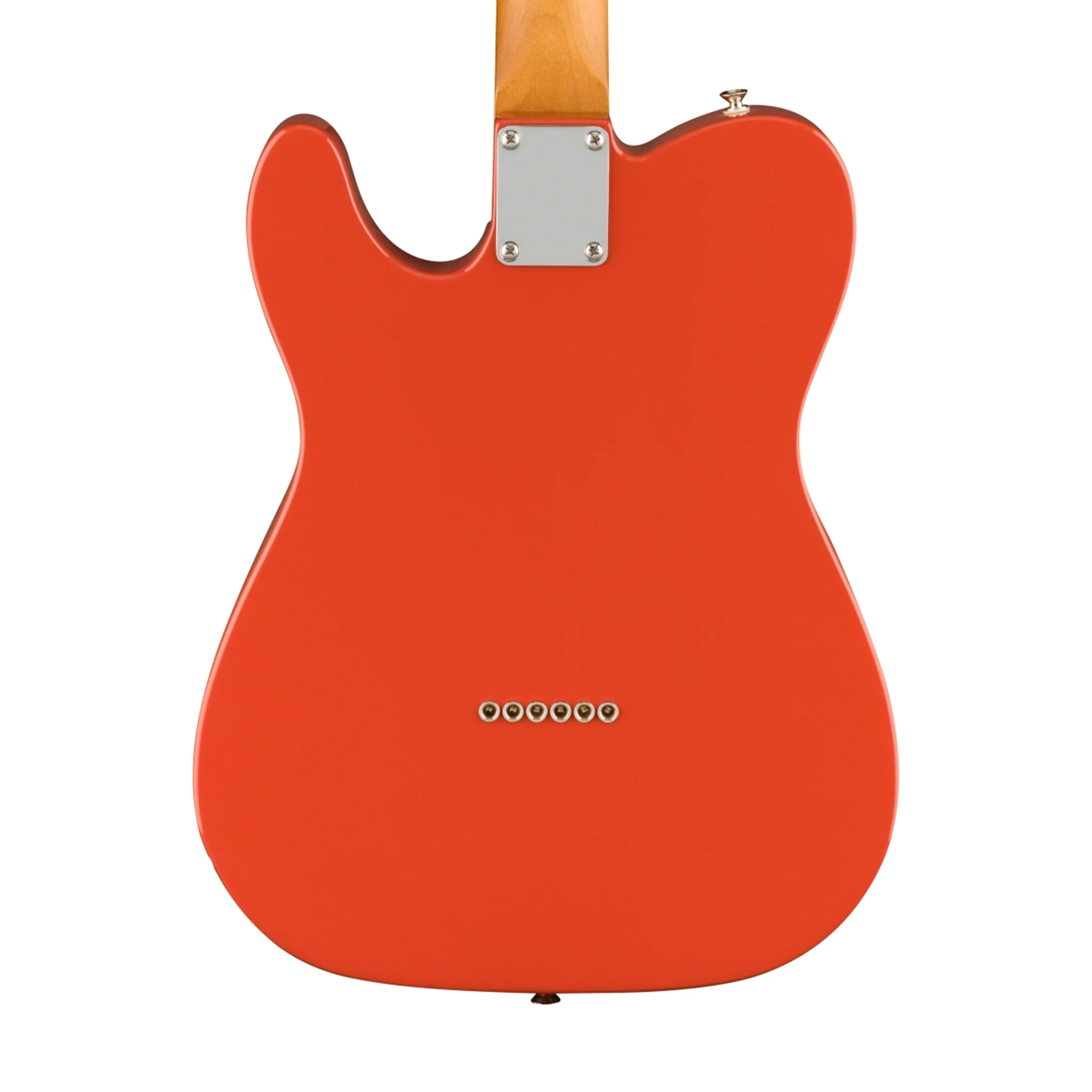 Fender Noventa Telecaster Electric Guitar, Maple FB, Fiesta Red - Image 4