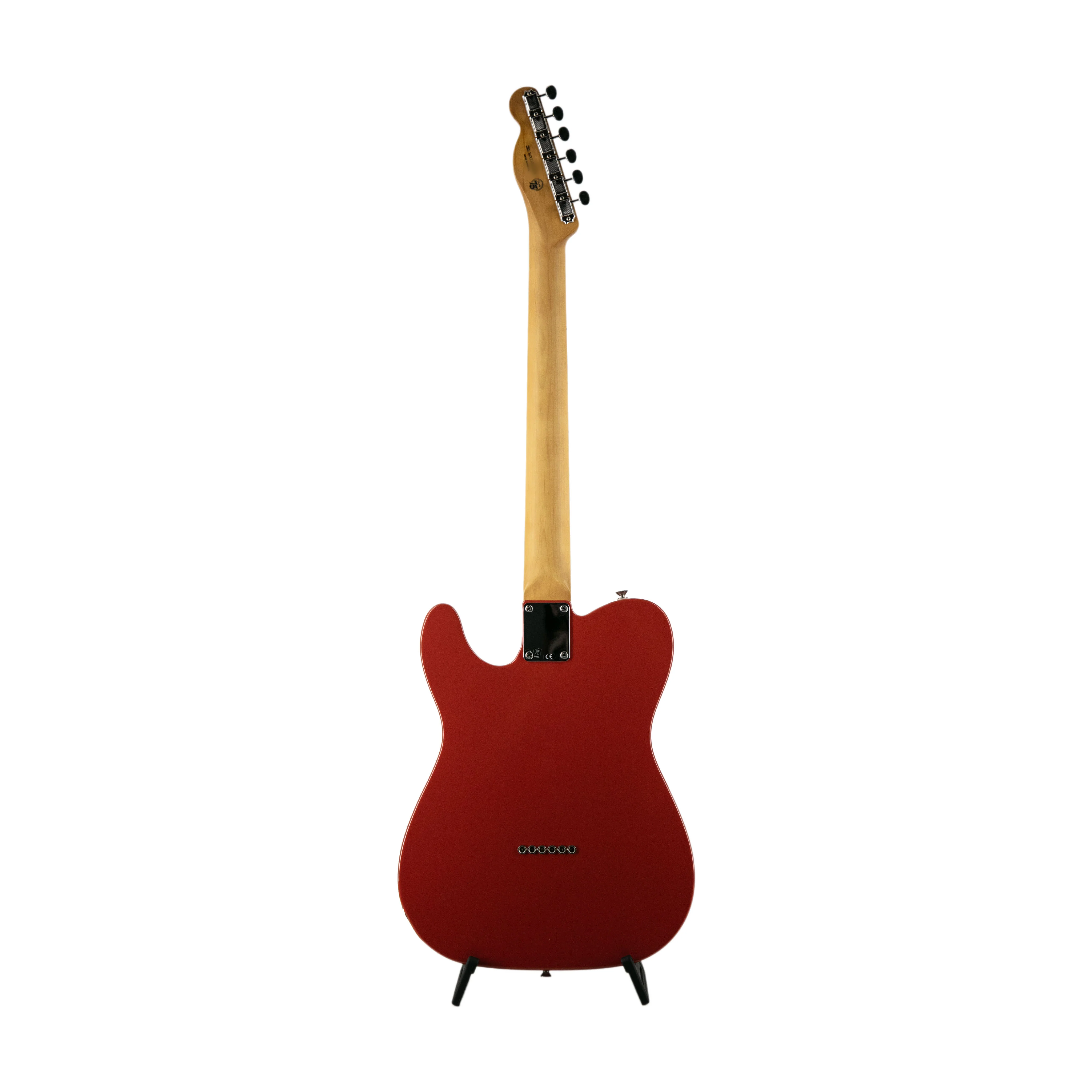 Fender Noventa Telecaster Electric Guitar, Maple Fretboard, Fiesta Red, MX2100XXXX - Image 3
