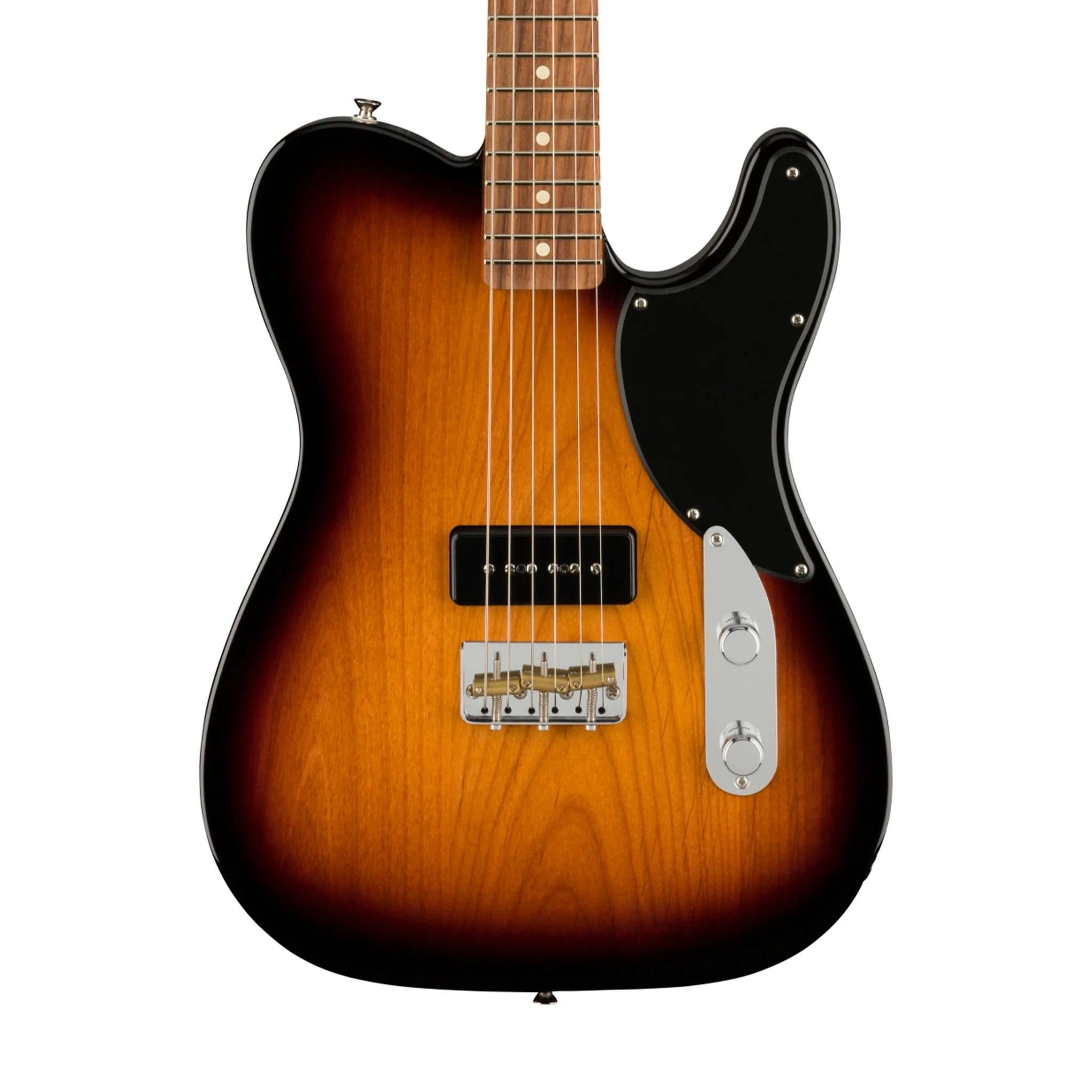 Fender Noventa Telecaster Electric Guitar, Pau Ferro FB, 2-Color Sunburst - Image 3