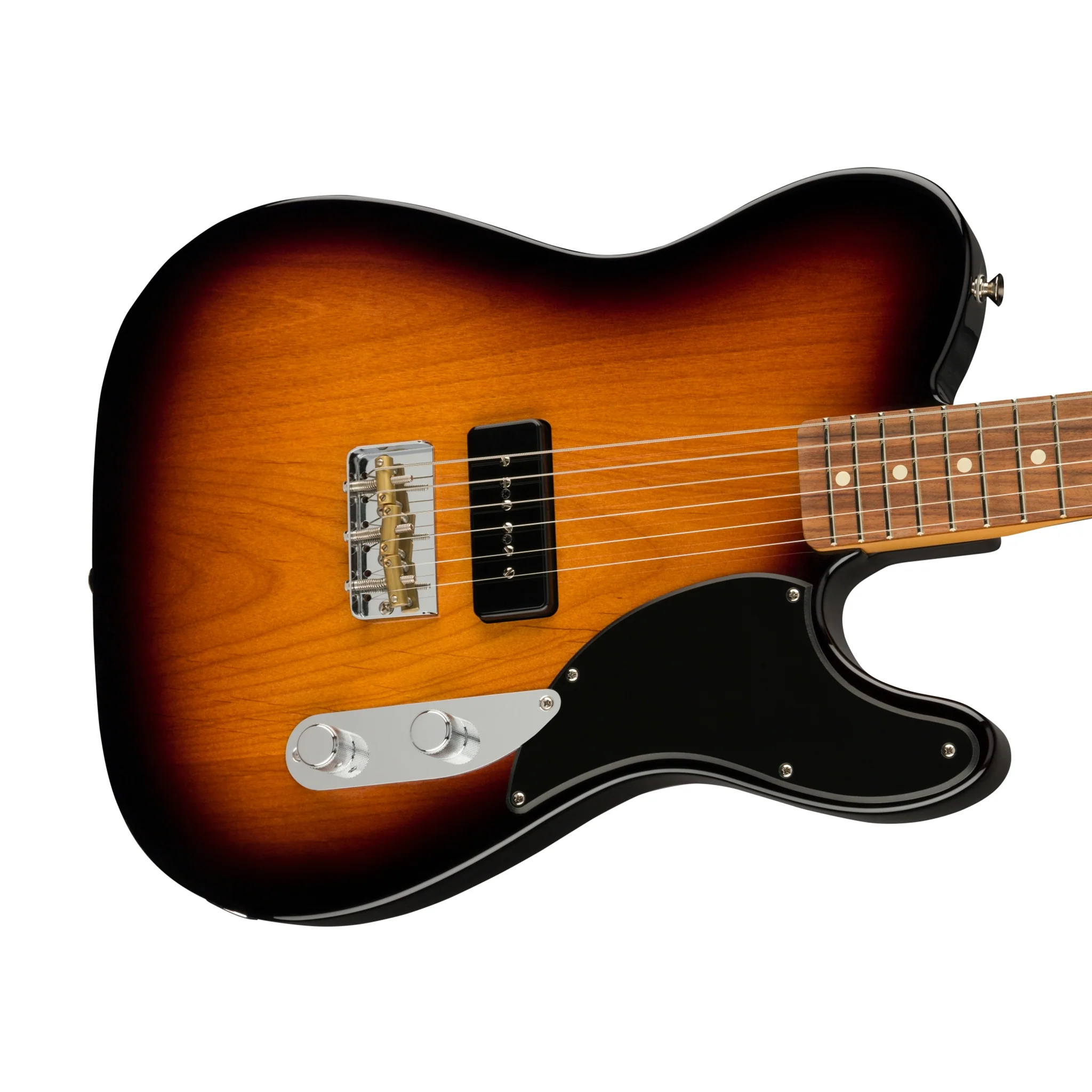 Fender Noventa Telecaster Electric Guitar, Pau Ferro FB, 2-Color Sunburst - Image 5