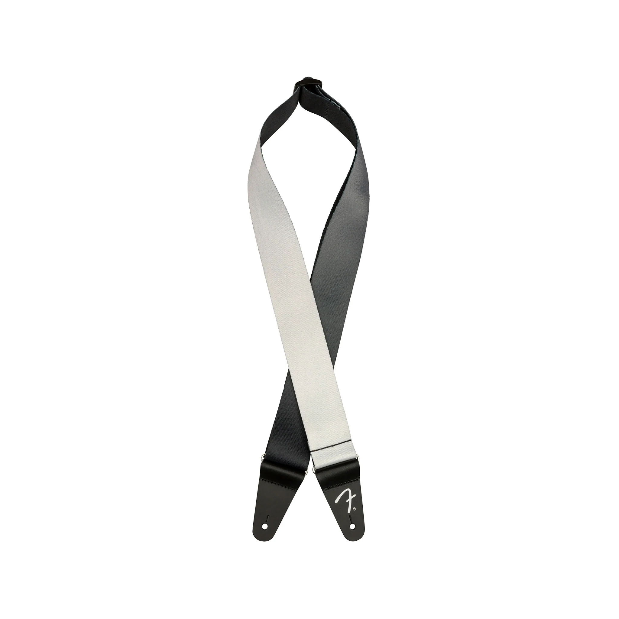 Fender Ombre Guitar Strap, 2-inch, Silver Smoke - Image 2