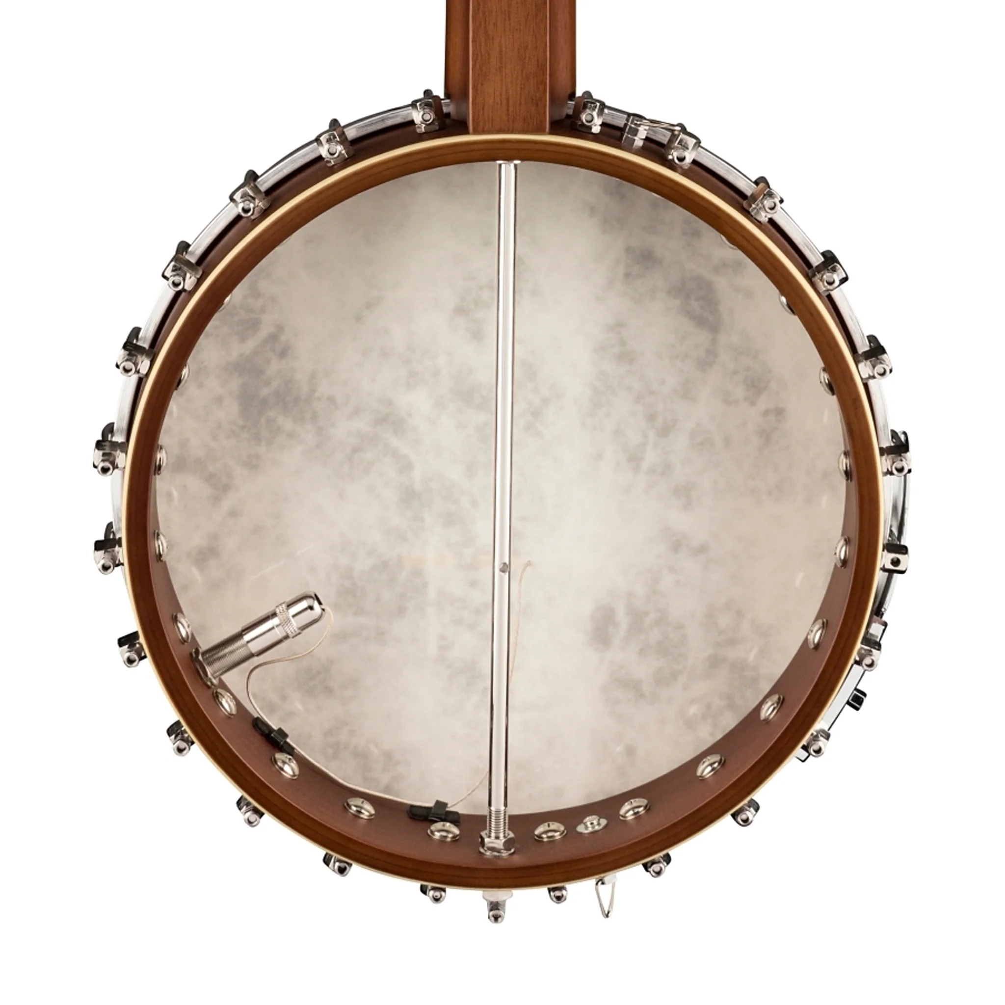 Fender PB-180E Banjo, Walnut FB, Natural - Image 5