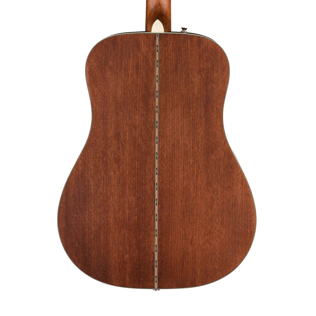 Fender PD-220E Dreadnought Electro Acoustic Guitar, Aged Cognac Burst - Image 5
