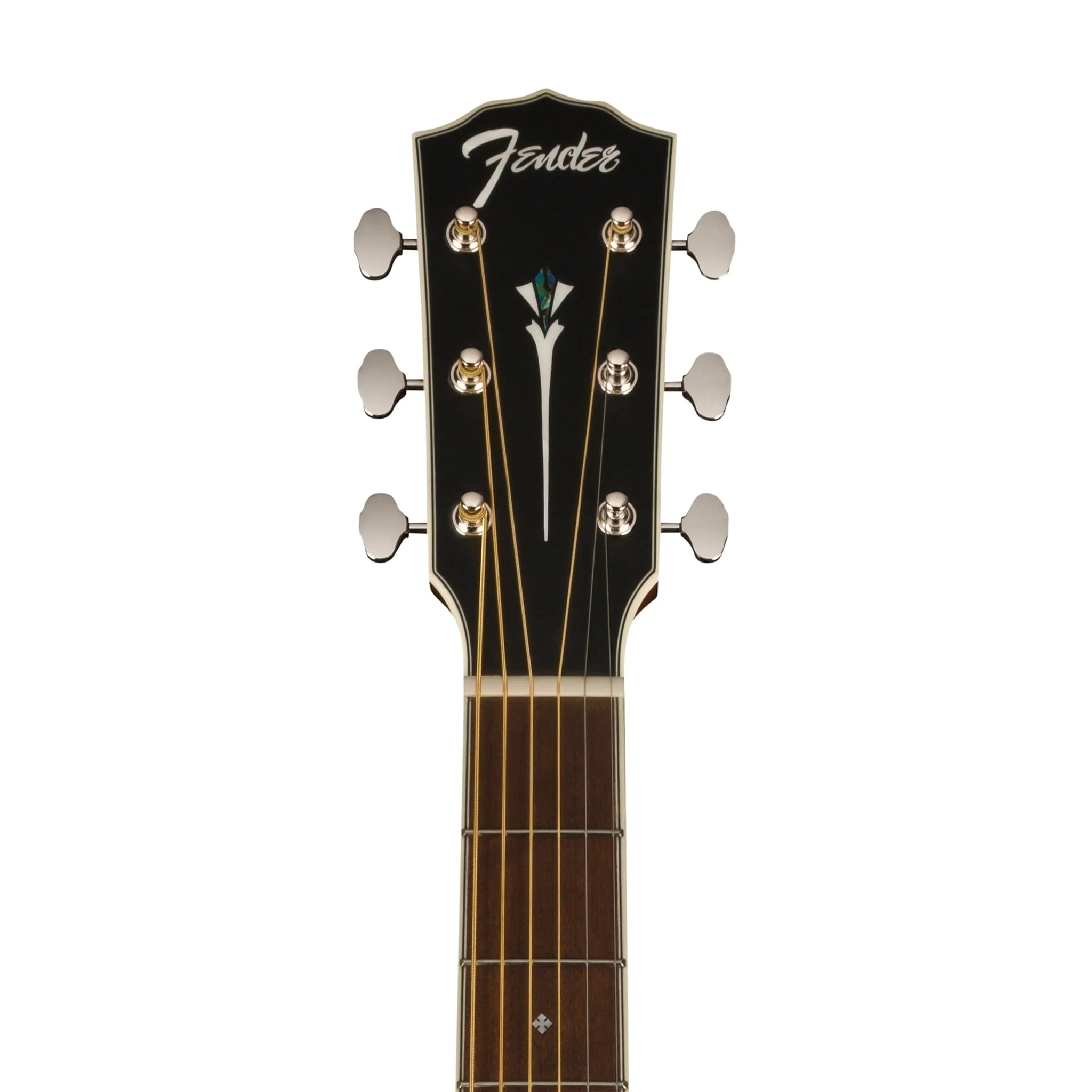 Fender PD-220E Dreadnought Electro Acoustic Guitar, Aged Cognac Burst - Image 7