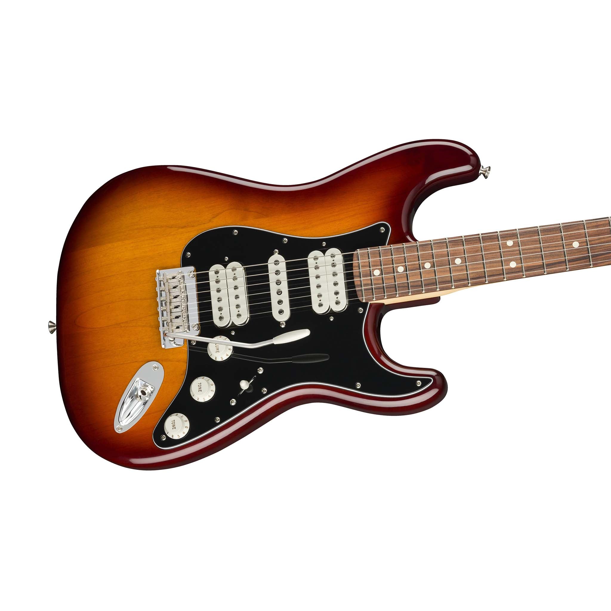 Fender Player HSH Stratocaster Electric Guitar, Pau Ferro FB, Tobacco Sunburst - Image 5