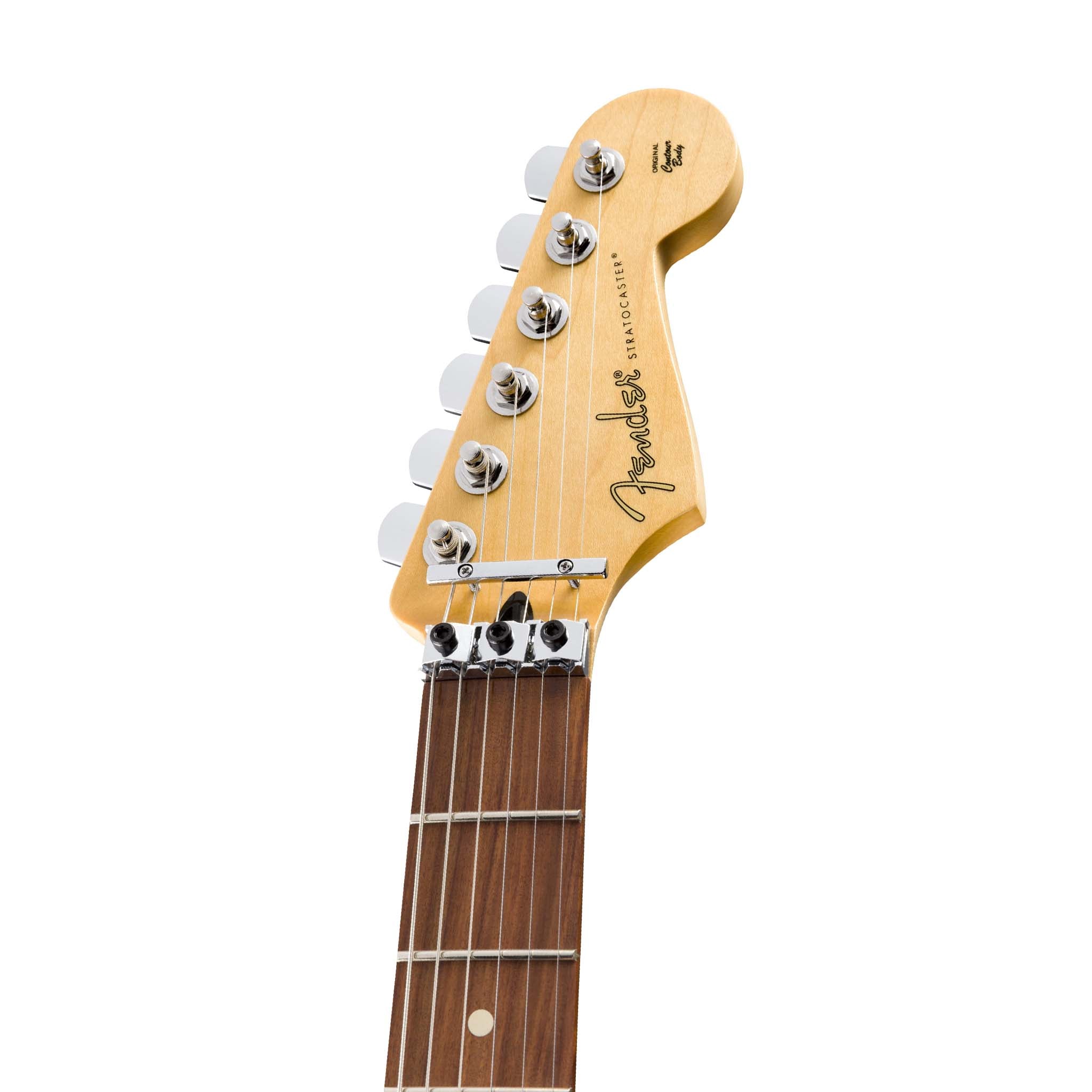 Fender Player HSS Floyd Rose Stratocaster Electric Guitar, Pau Ferro FB, 3-Tone Sunburst - Image 6