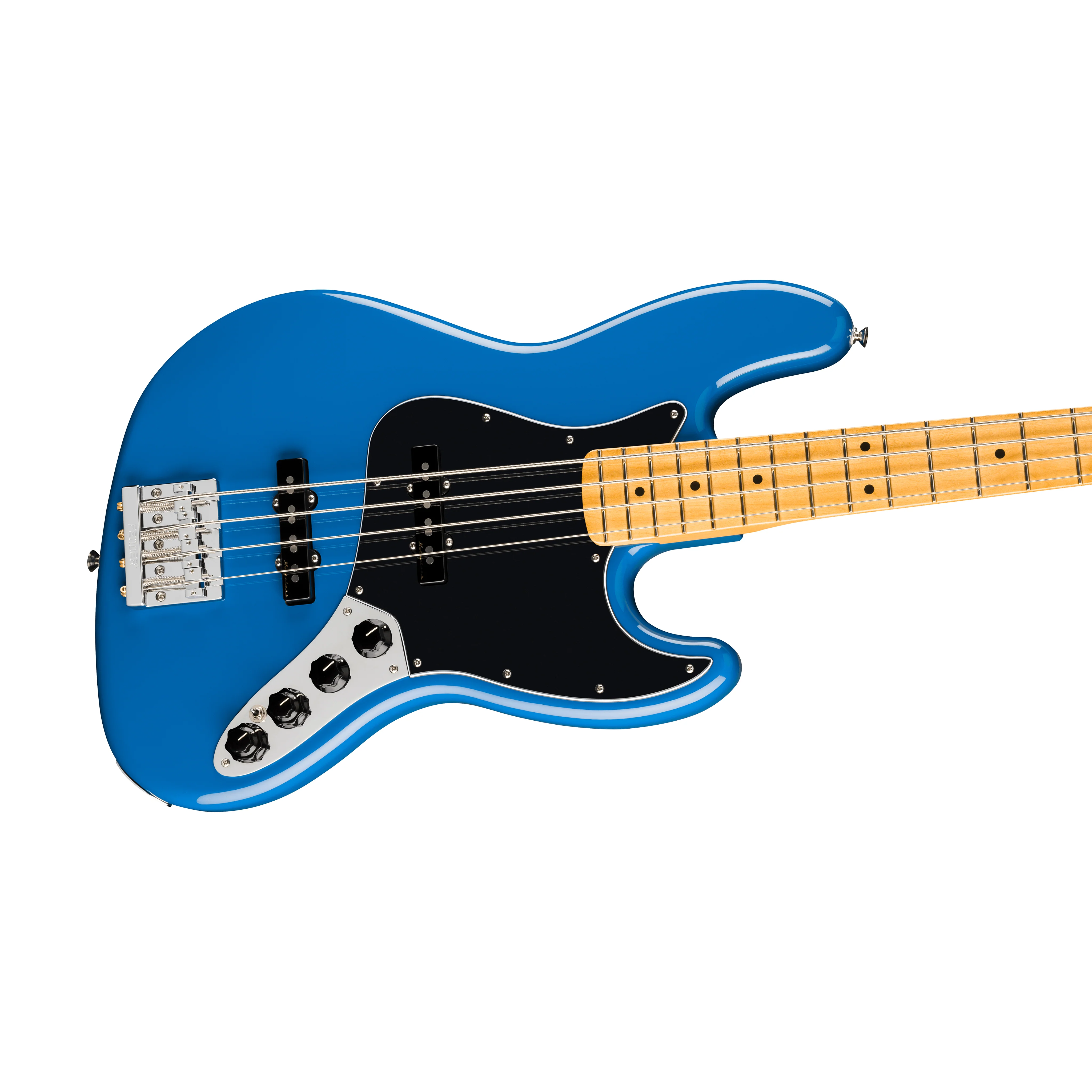Fender Player II Modified Active Jazz Bass Guitar, Maple FB, Electric Blue - Image 3