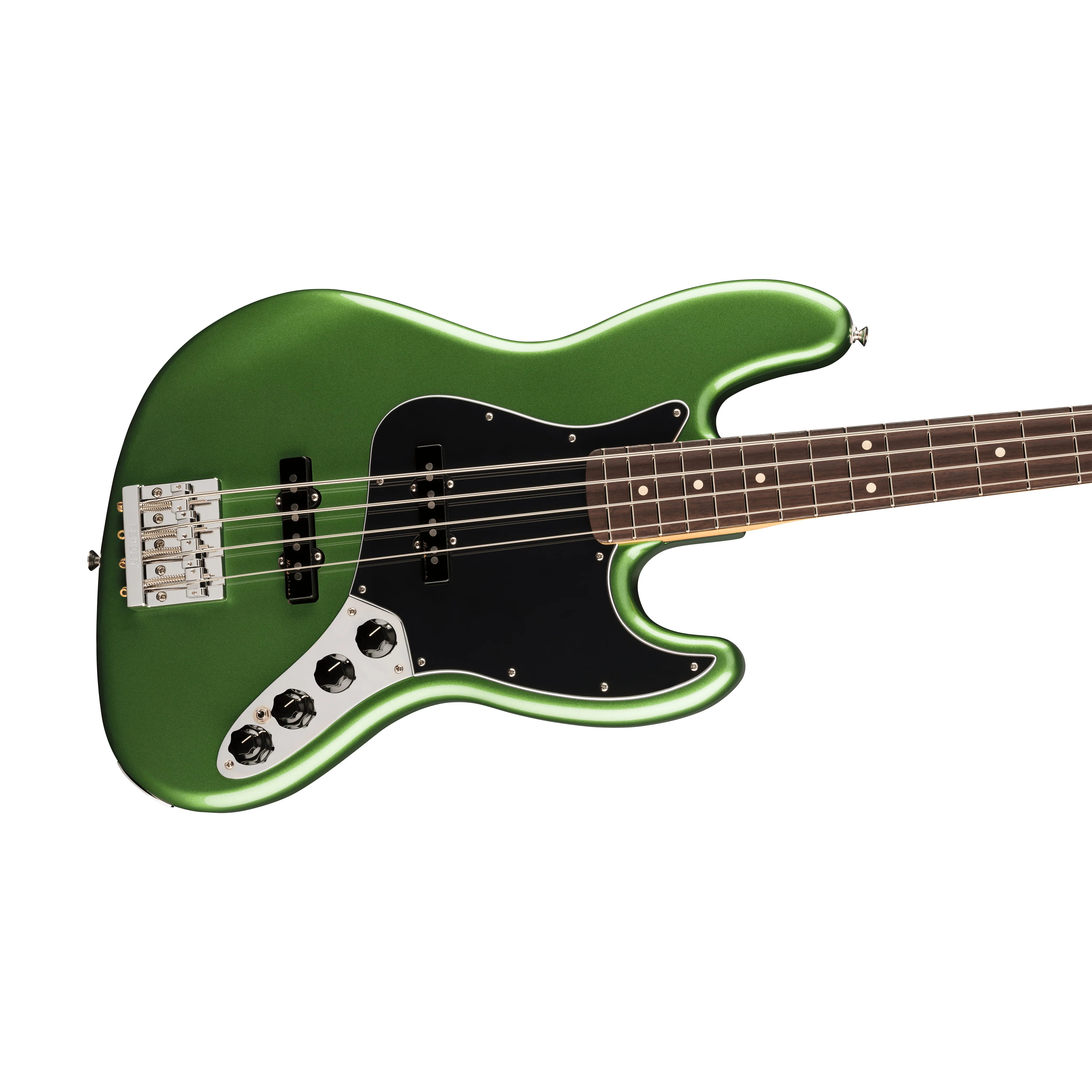 Fender Player II Modified Active Jazz Bass Guitar, RW FB, Harvest Green Metallic - Image 3