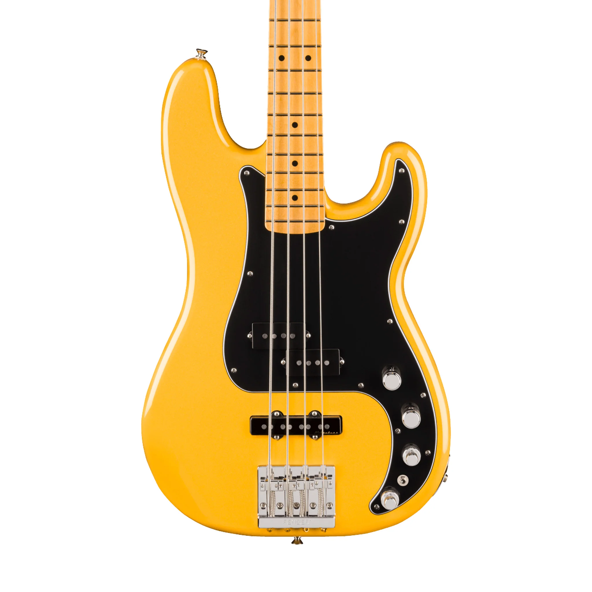 Fender Player II Modified Active Precision Bass Guitar, Maple FB, Sunshine Yellow - Image 3