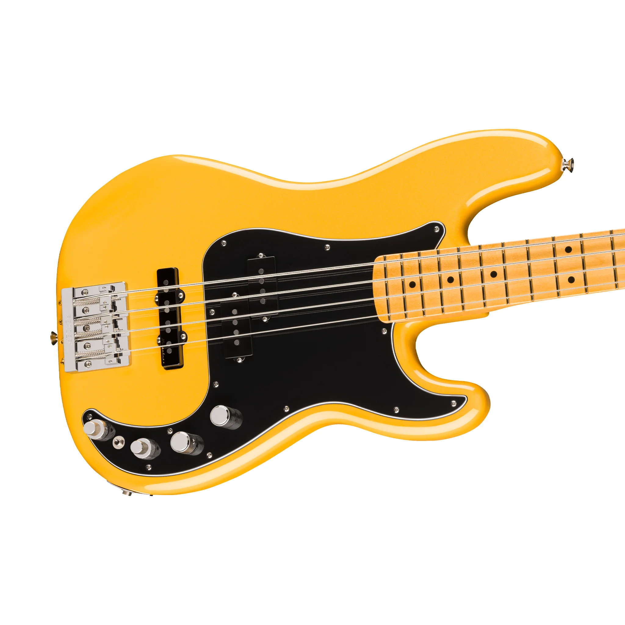 Fender Player II Modified Active Precision Bass Guitar, Maple FB, Sunshine Yellow - Image 5