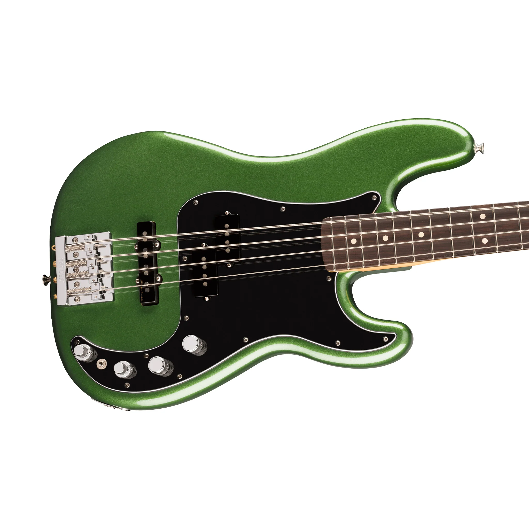 Fender Player II Modified Active Precision Bass Guitar, RW FB, Harvest Green Metallic - Image 5