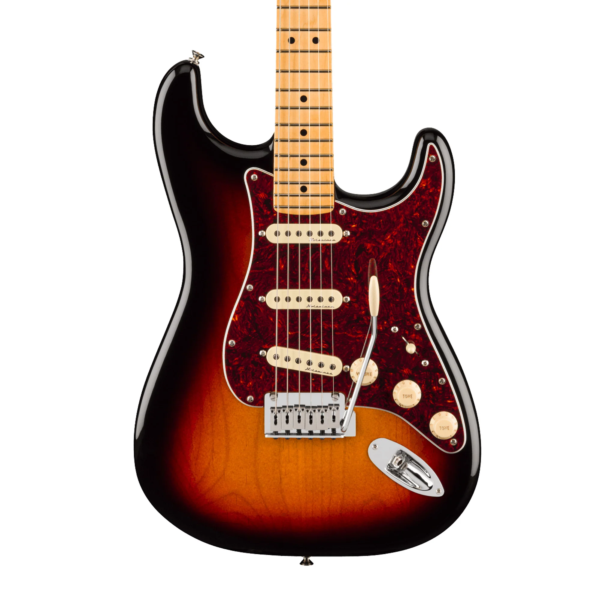 Fender Player II Modified Stratocaster Electric Guitar, Maple FB, 3 Tone Sunburst - Image 3