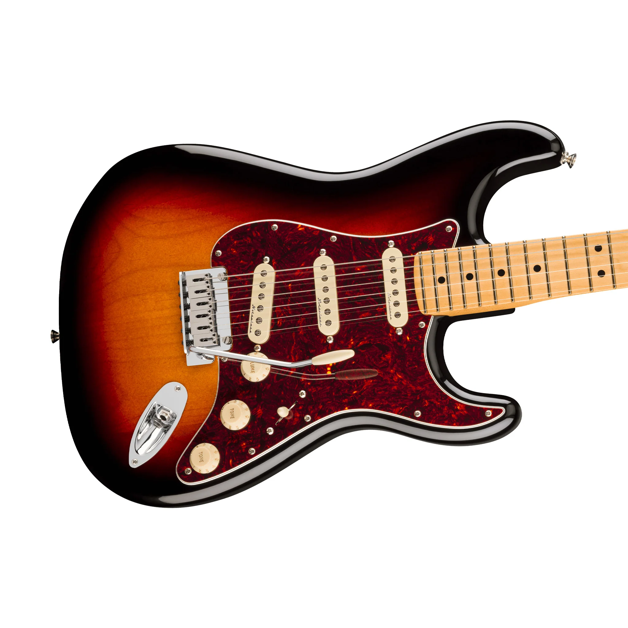 Fender Player II Modified Stratocaster Electric Guitar, Maple FB, 3 Tone Sunburst - Image 5
