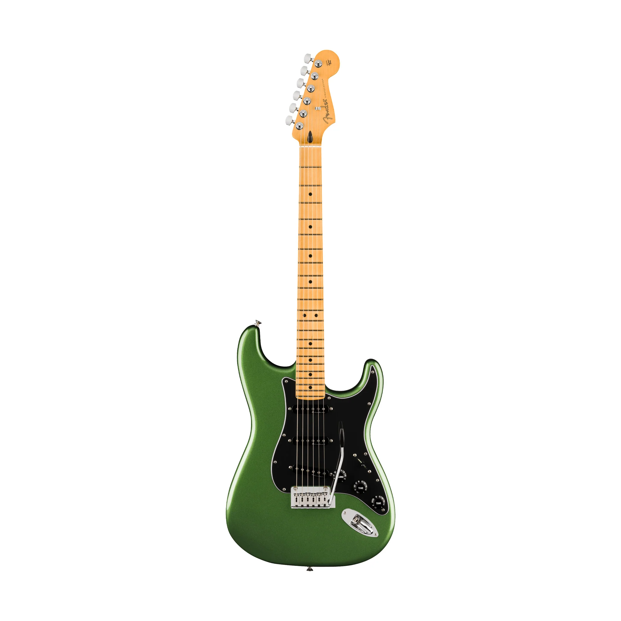 Fender Player II Modified Stratocaster Electric Guitar, Maple FB, Harvest Green Metallic