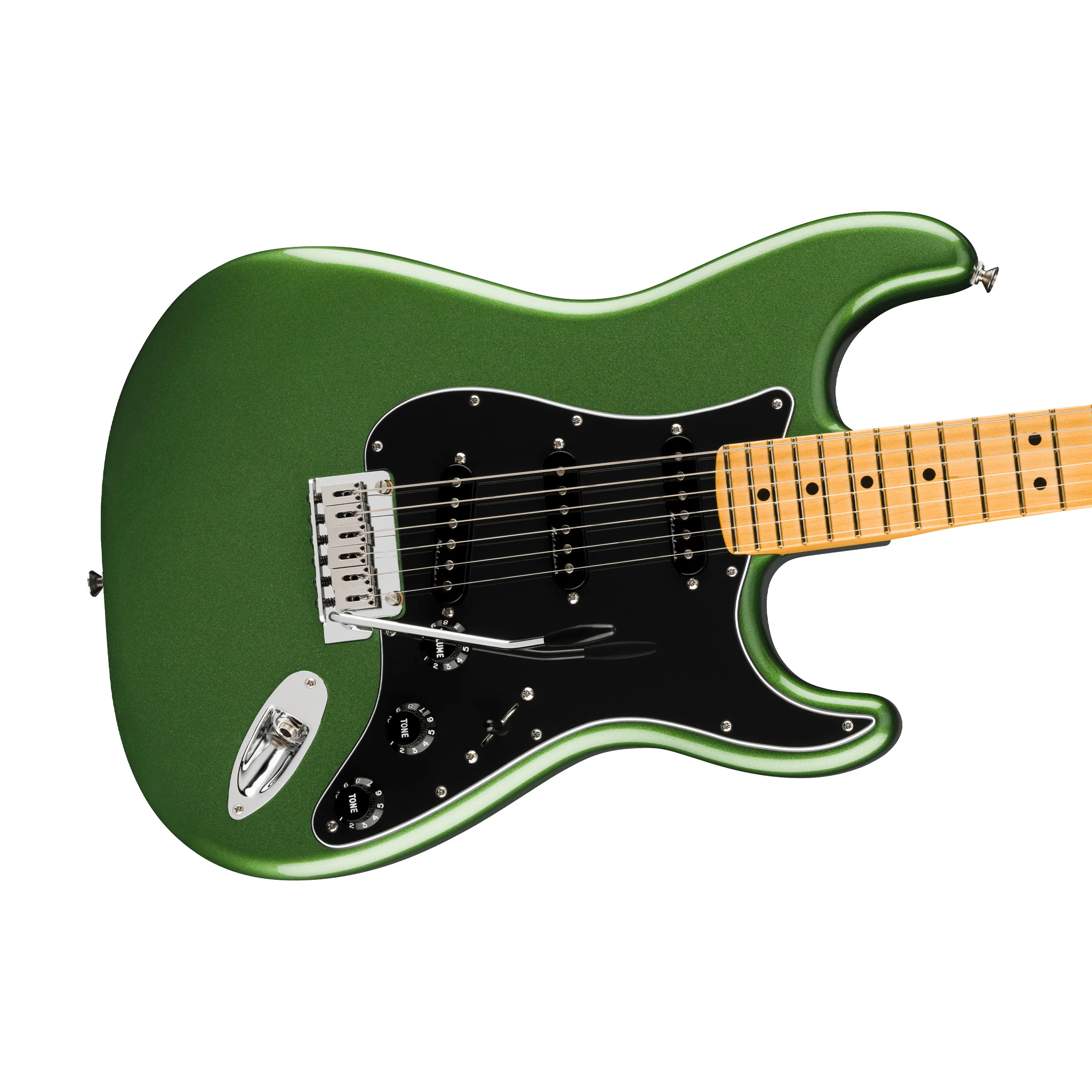 Fender Player II Modified Stratocaster Electric Guitar, Maple FB, Harvest Green Metallic - Image 5