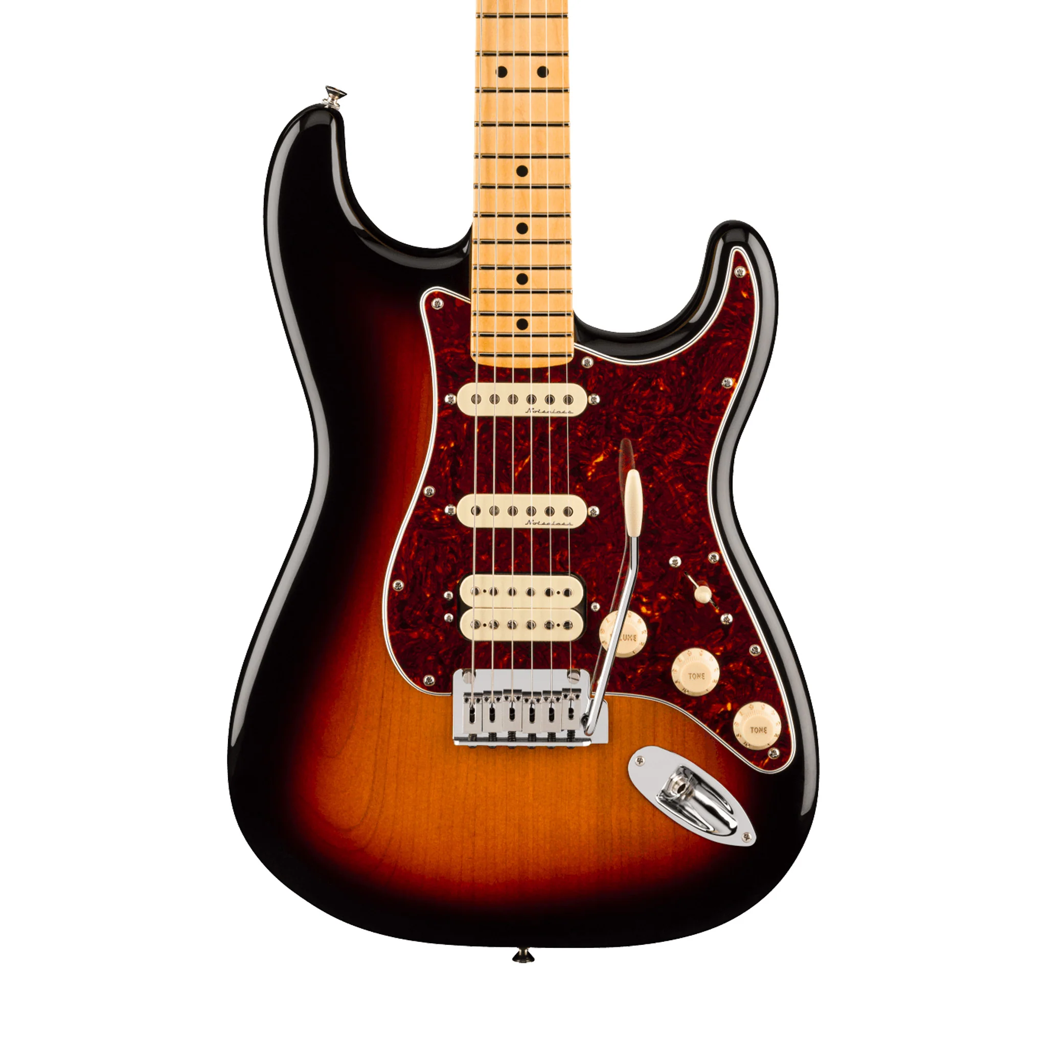 Fender Player II Modified Stratocaster HSS Electric Guitar, Maple FB, 3 Tone Sunburst - Image 3