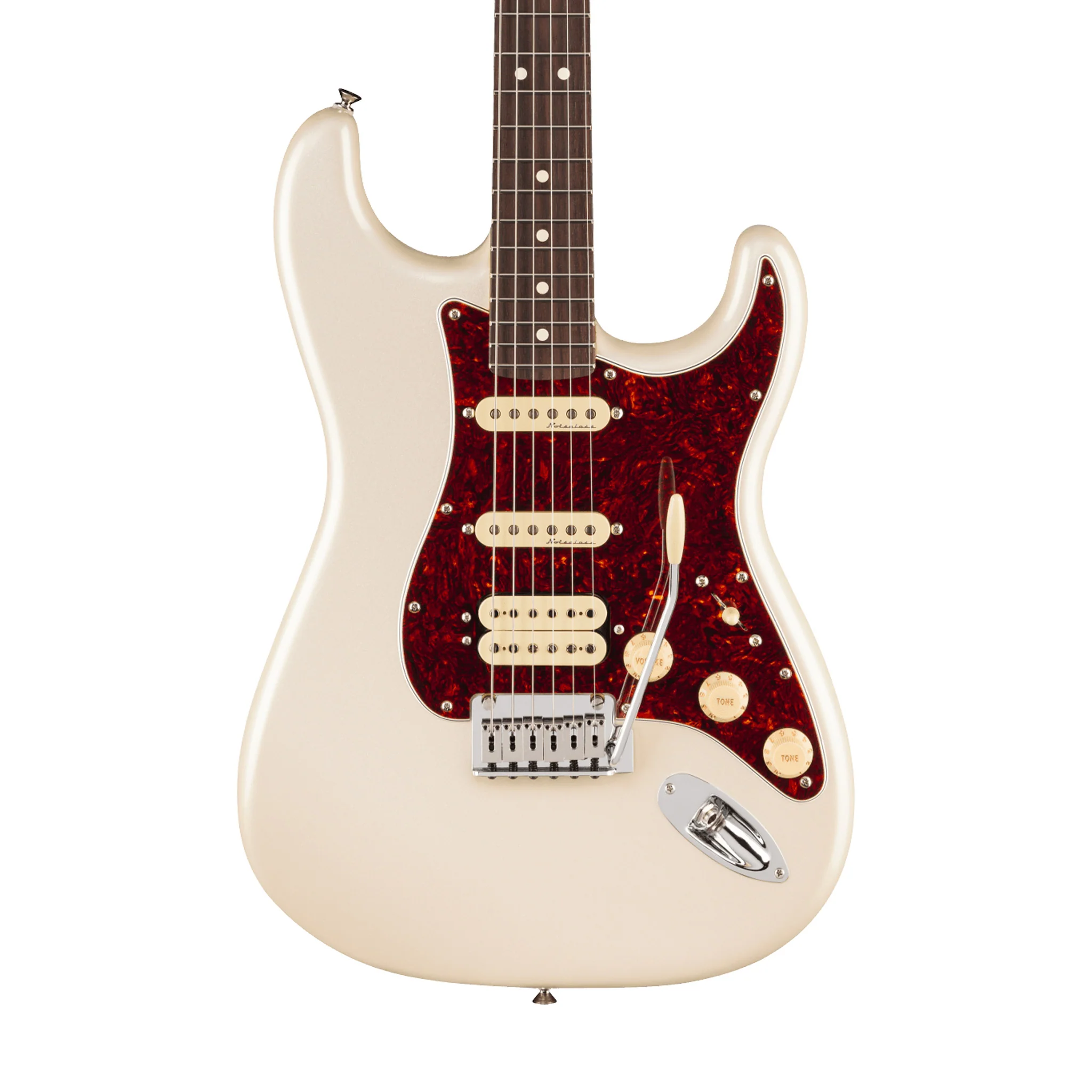 Fender Player II Modified Stratocaster HSS Electric Guitar, RW FB, Olympic Pearl - Image 3