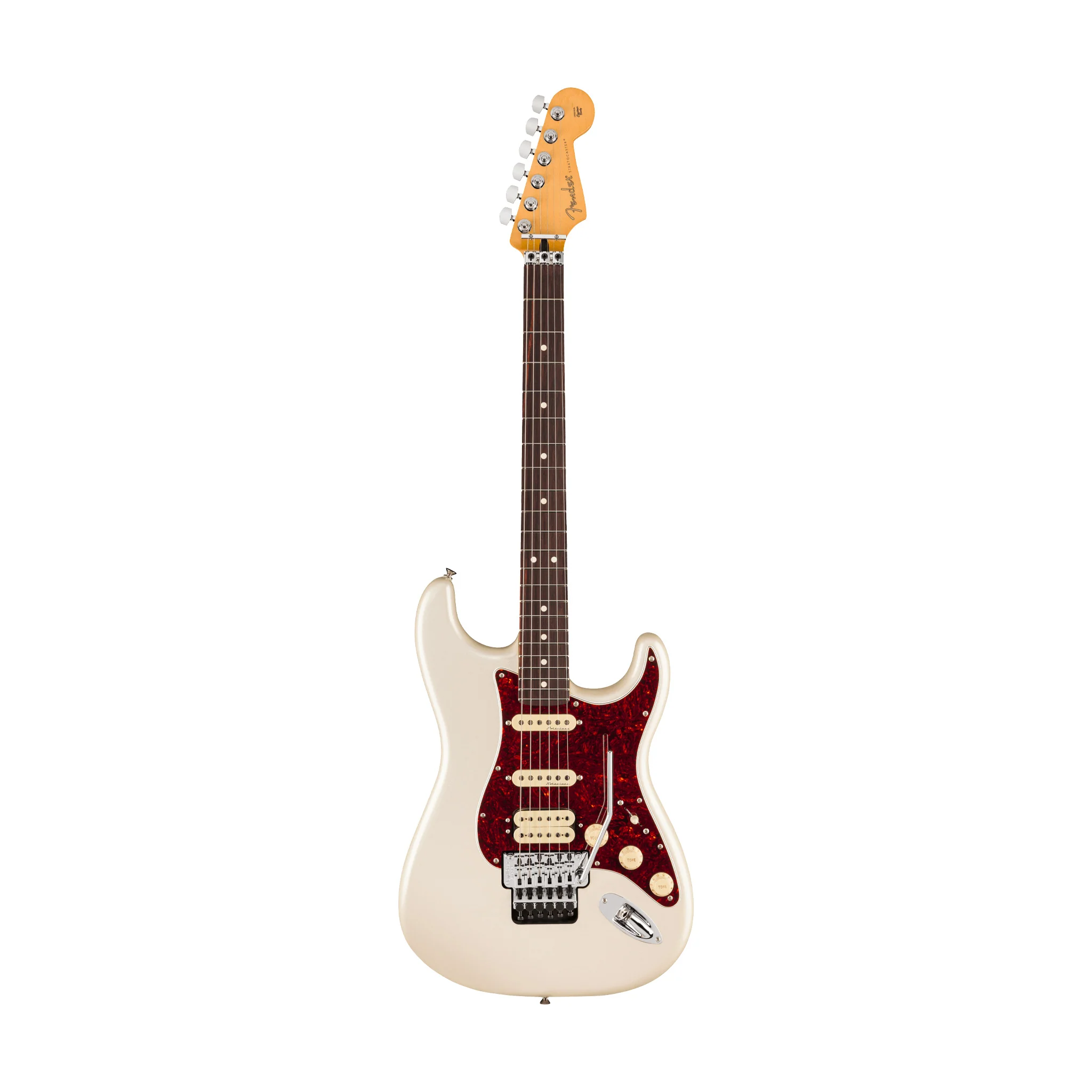 Fender Player II Modified Stratocaster HSS Floyd Rose Electric Guitar, RW FB, Olympic Pearl