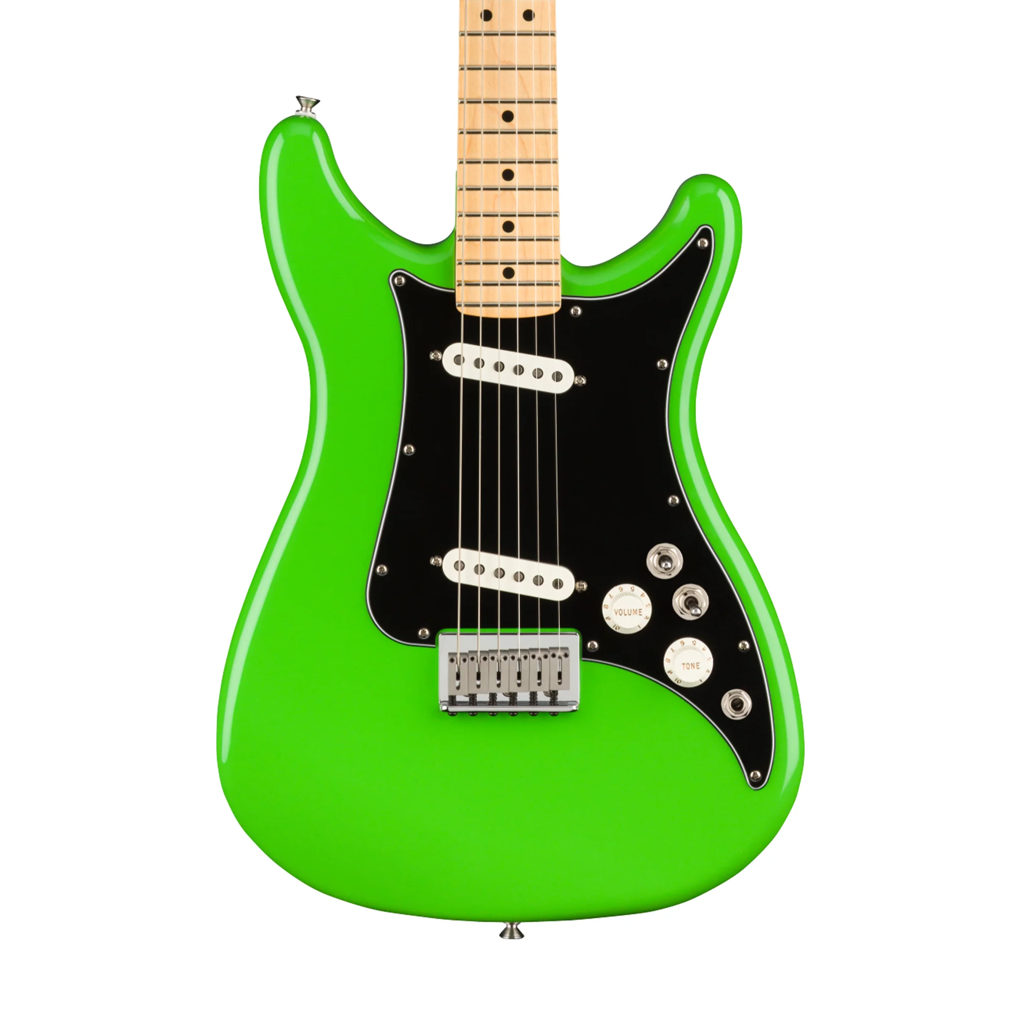 Fender Player Lead II Electric Guitar, Maple FB, Neon Green - Image 3