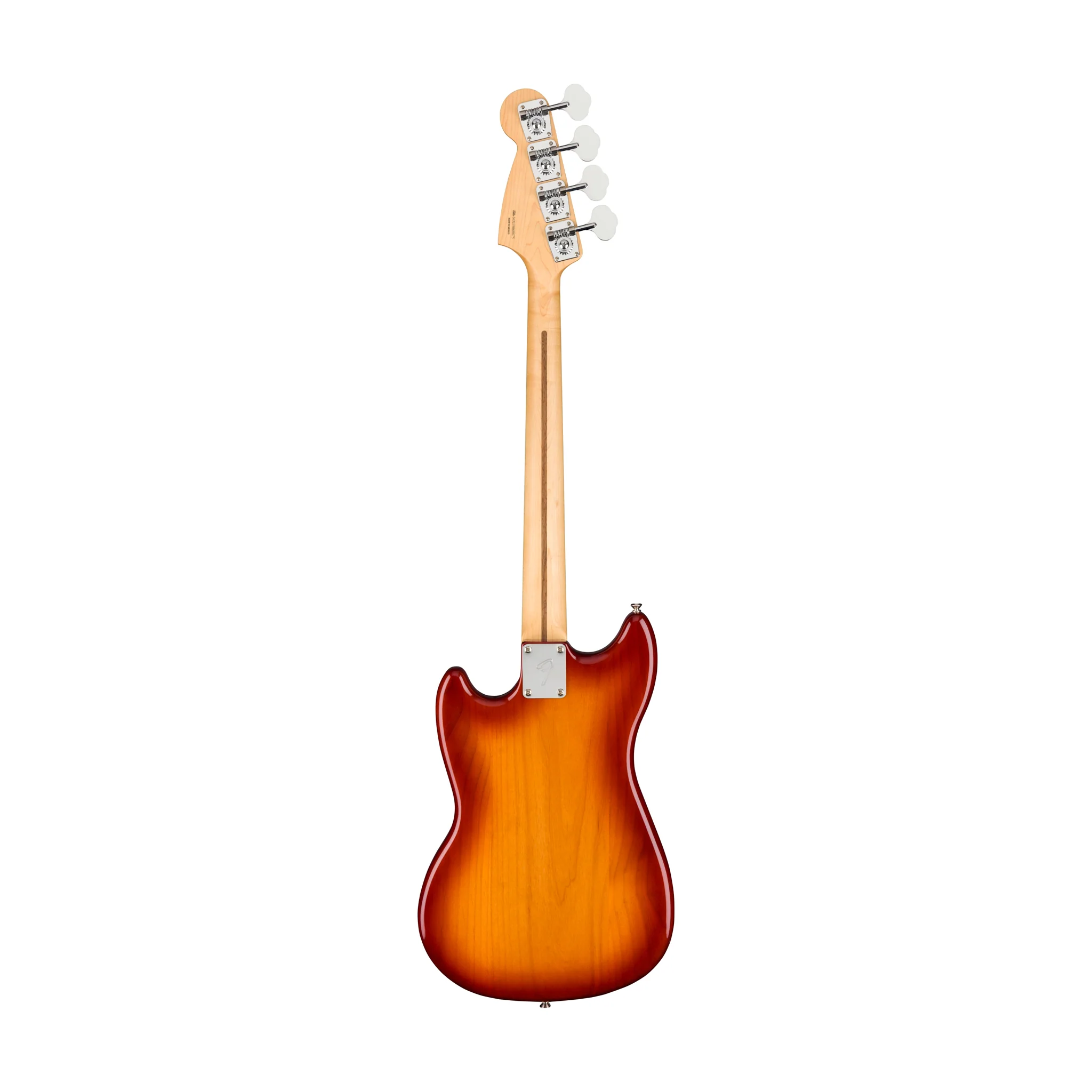 Fender Player Mustang PJ Bass Guitar, Maple FB, Sienna Sunburst - Image 2