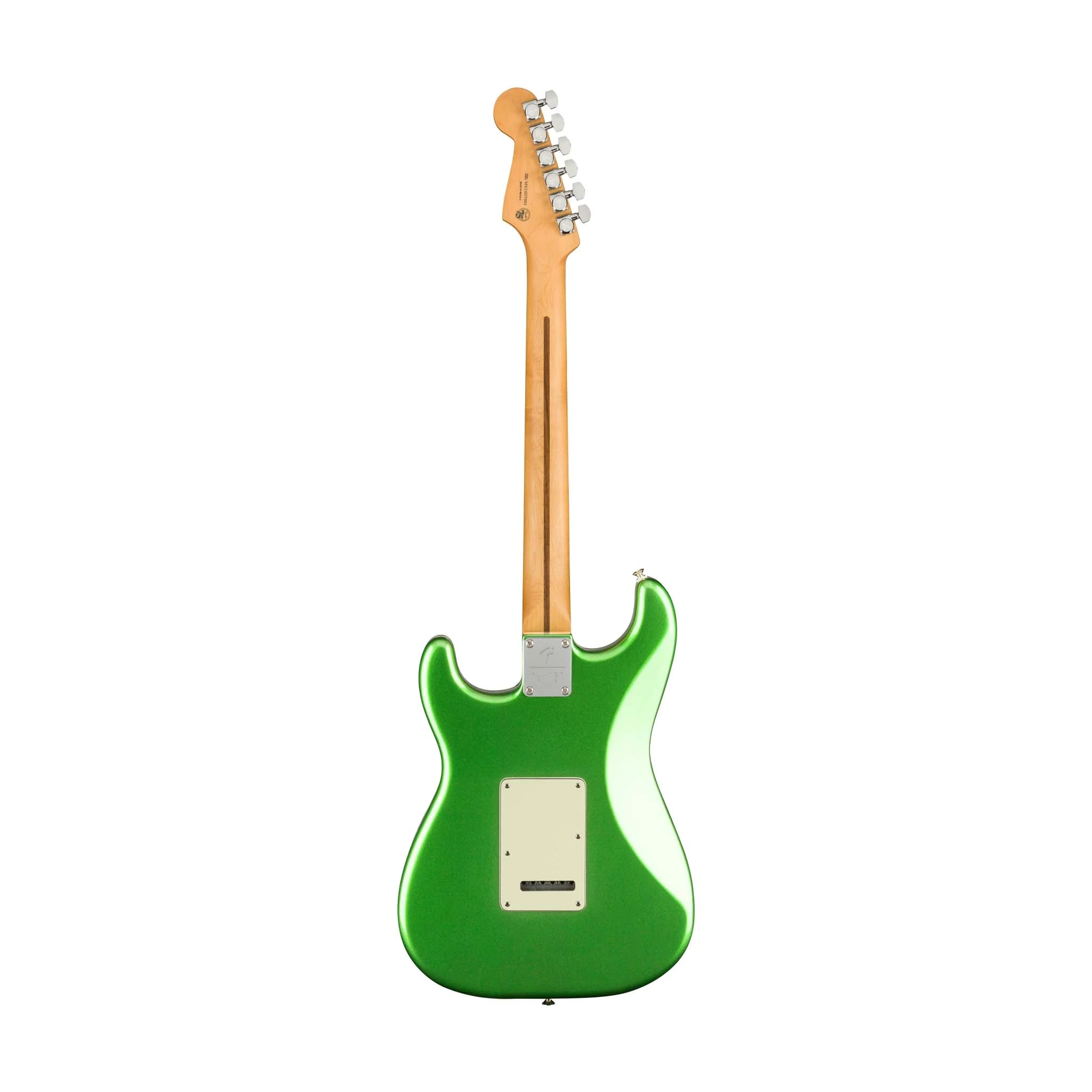 Fender Player Plus HSS Stratocaster Electric Guitar, Maple FB, Cosmic Jade - Image 2
