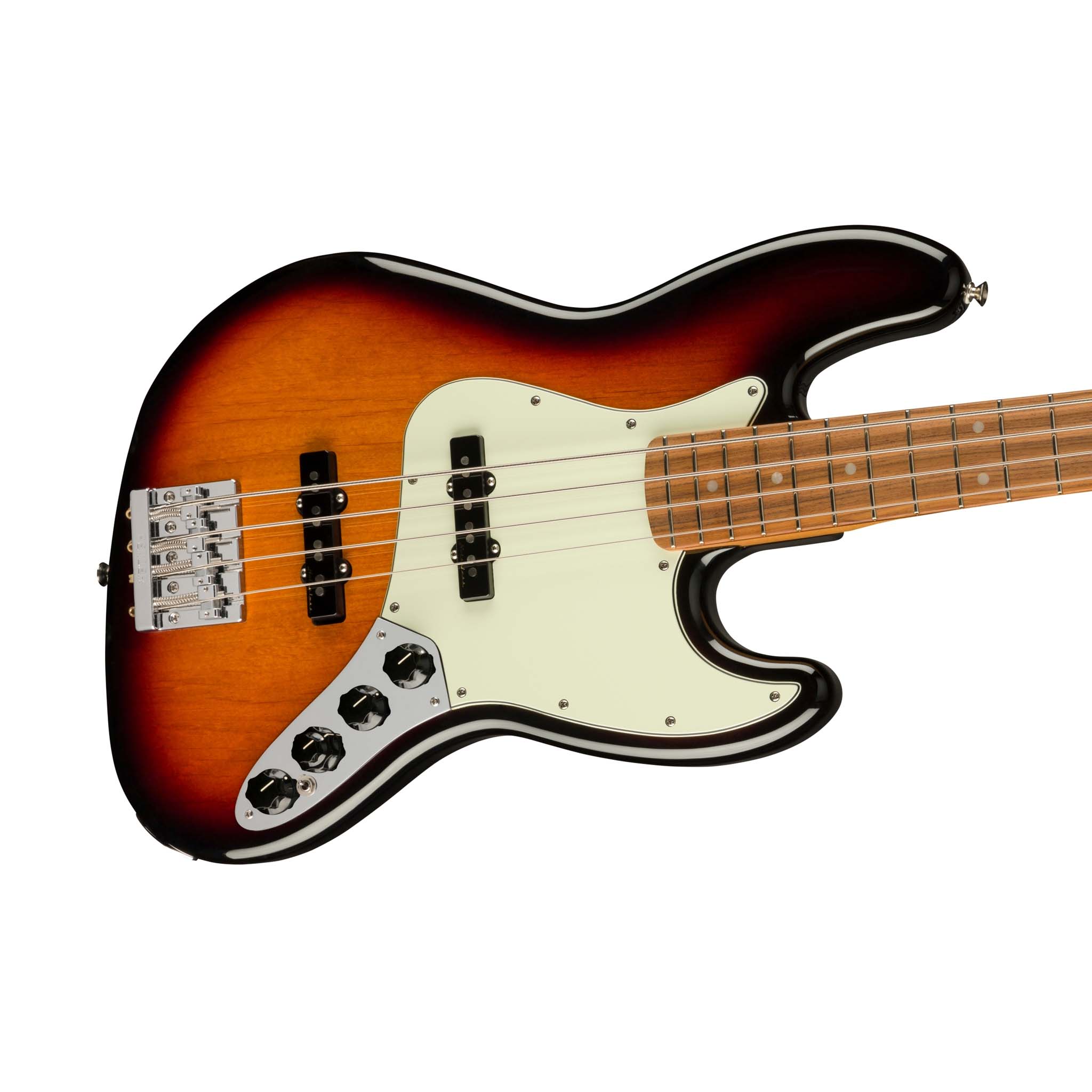 Fender Player Plus Jazz Bass Guitar, PF FB, 3-Color Sunburst - Image 5