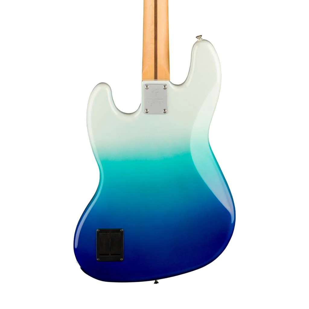 Fender Player Plus Jazz Bass Guitar, PF FB, Belair Blue - Image 4