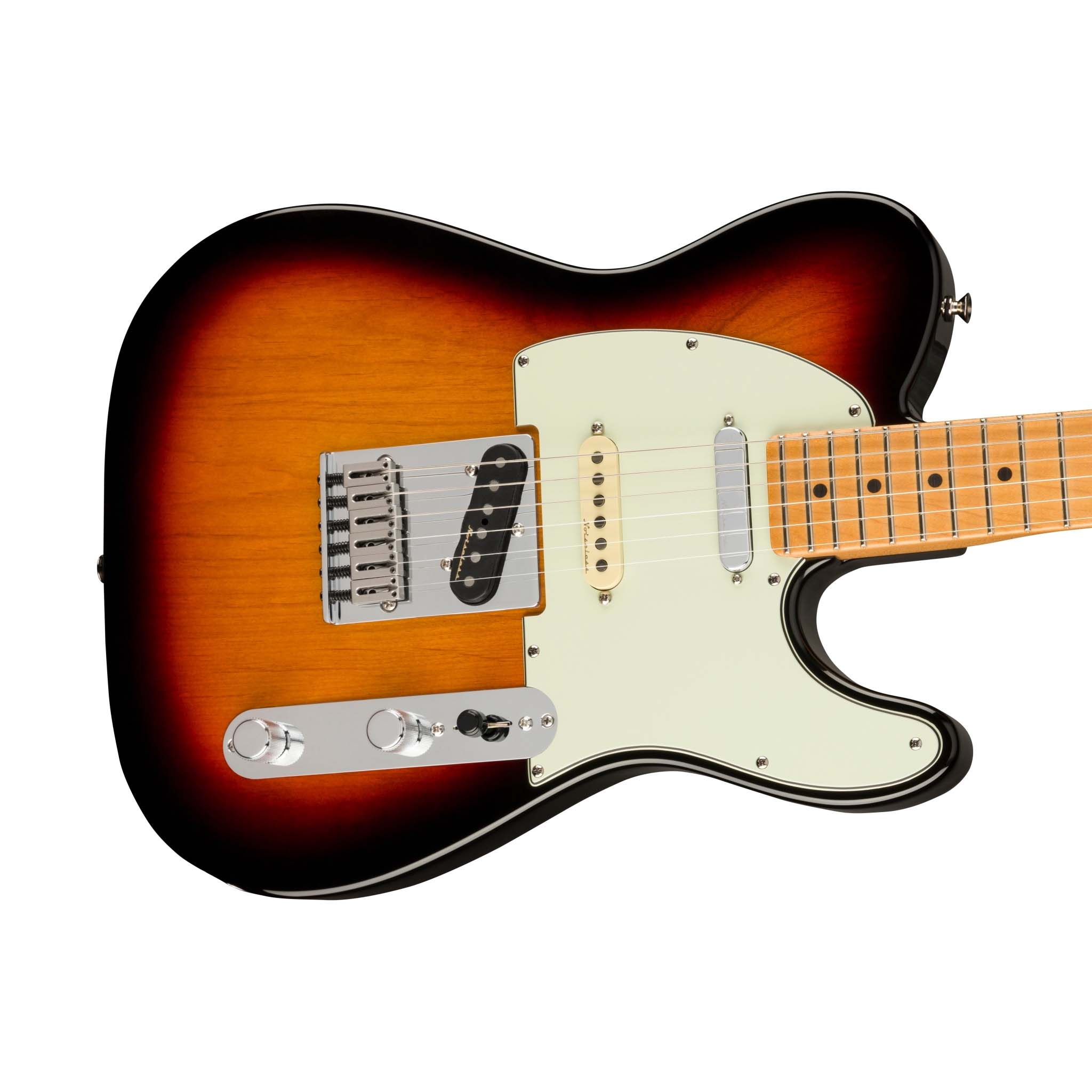 Fender Player Plus Nashville Telecaster Electric Guitar, Maple FB, 3-Color Sunburst - Image 5