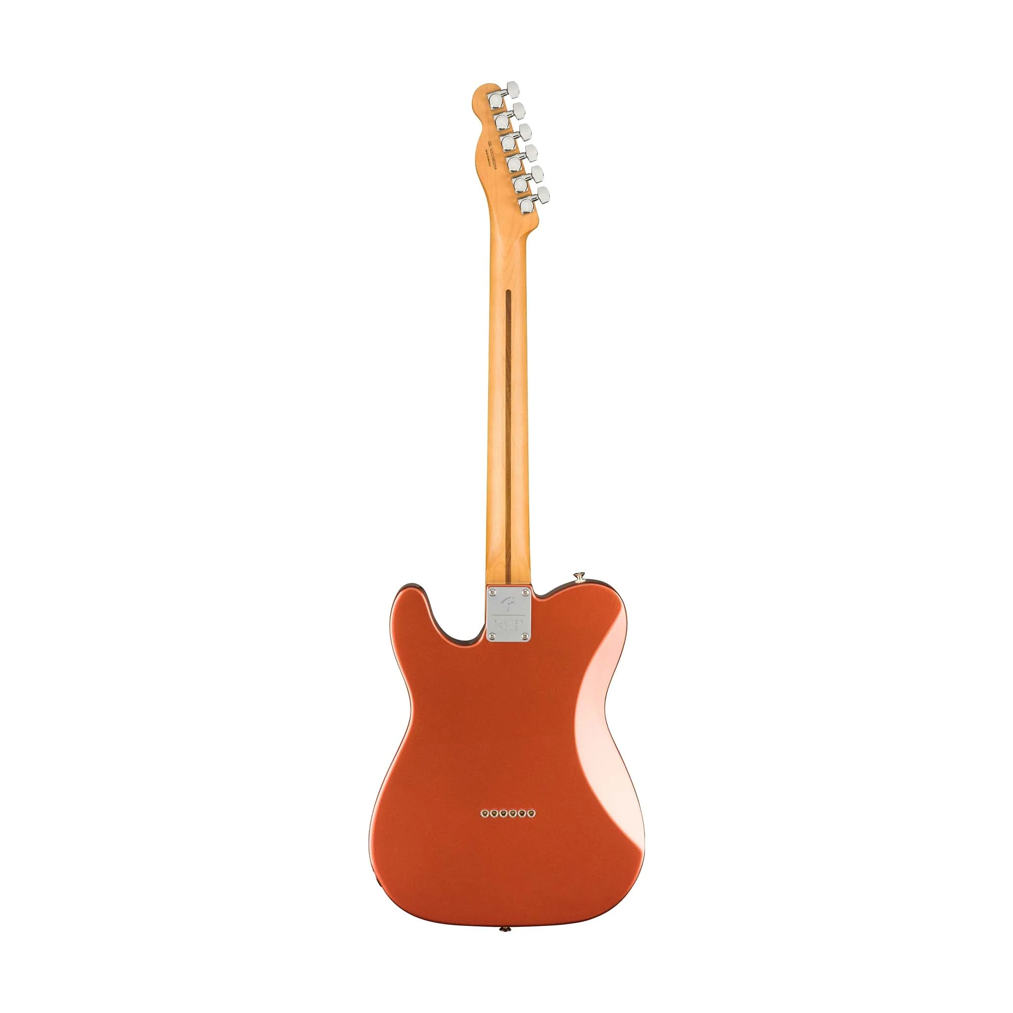Fender Player Plus Nashville Telecaster Electric Guitar, PF FB, Aged Candy Apple Red - Image 2