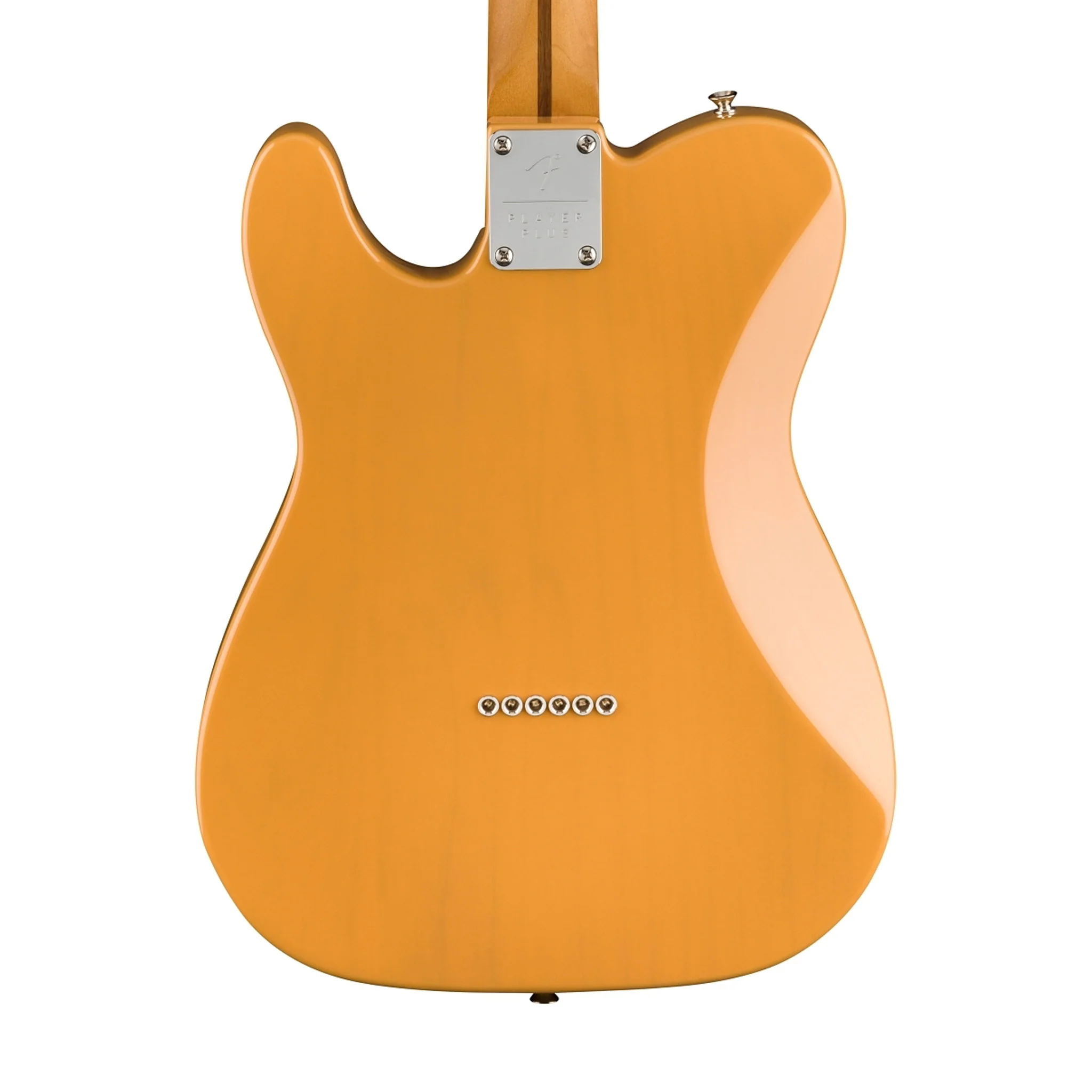 Fender Player Plus Telecaster Electric Guitar, Maple FB, Butterscotch Blonde - Image 4