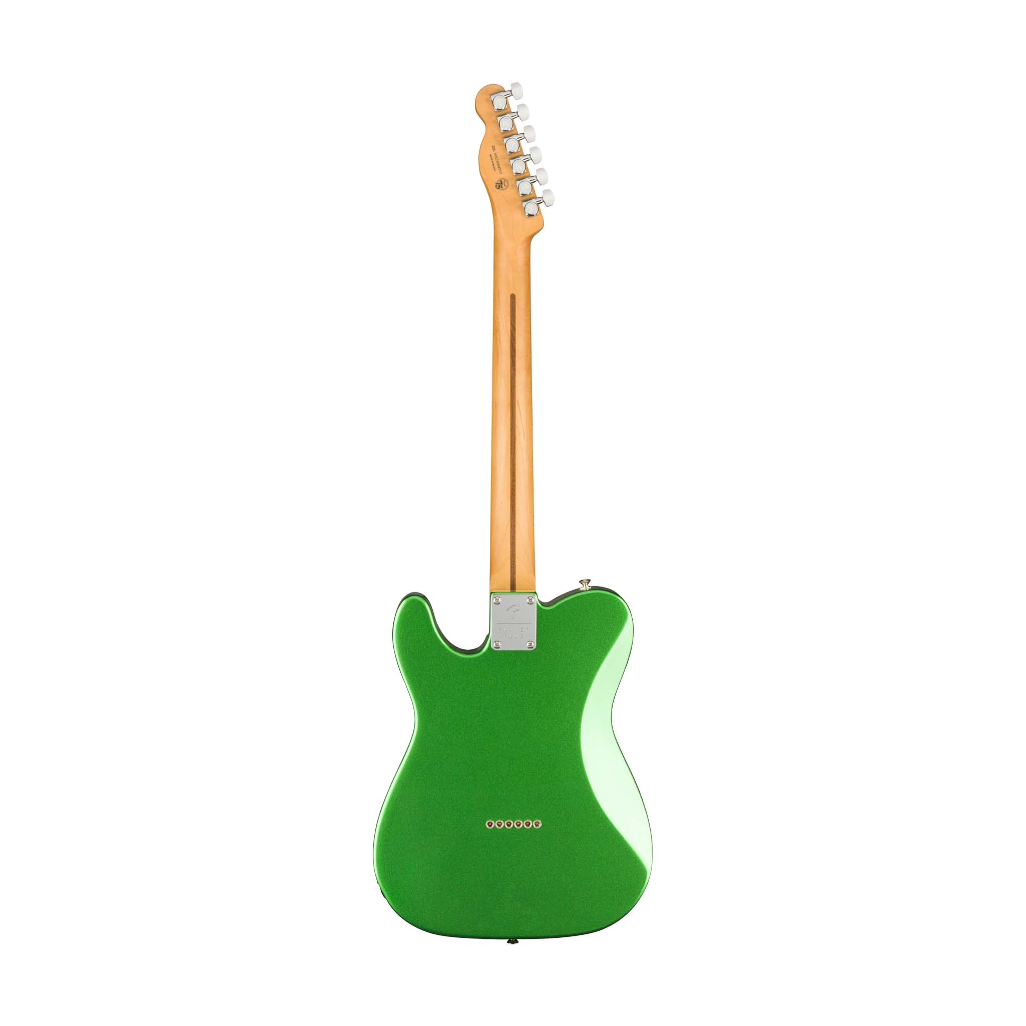 Fender Player Plus Telecaster Electric Guitar, Maple FB, Cosmic Jade - Image 2